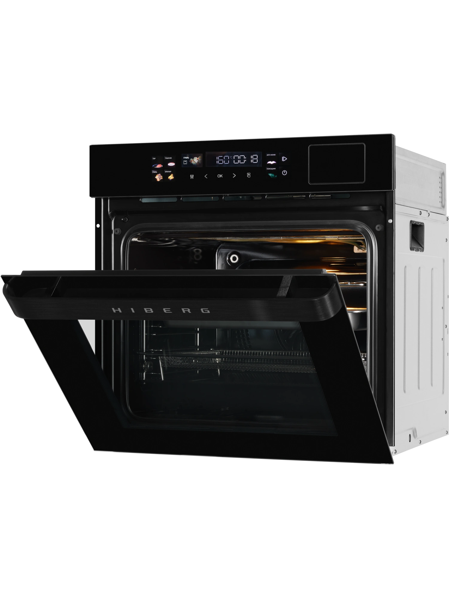  Духовой шкаф HIBERG S-VMF 6515 B SMART