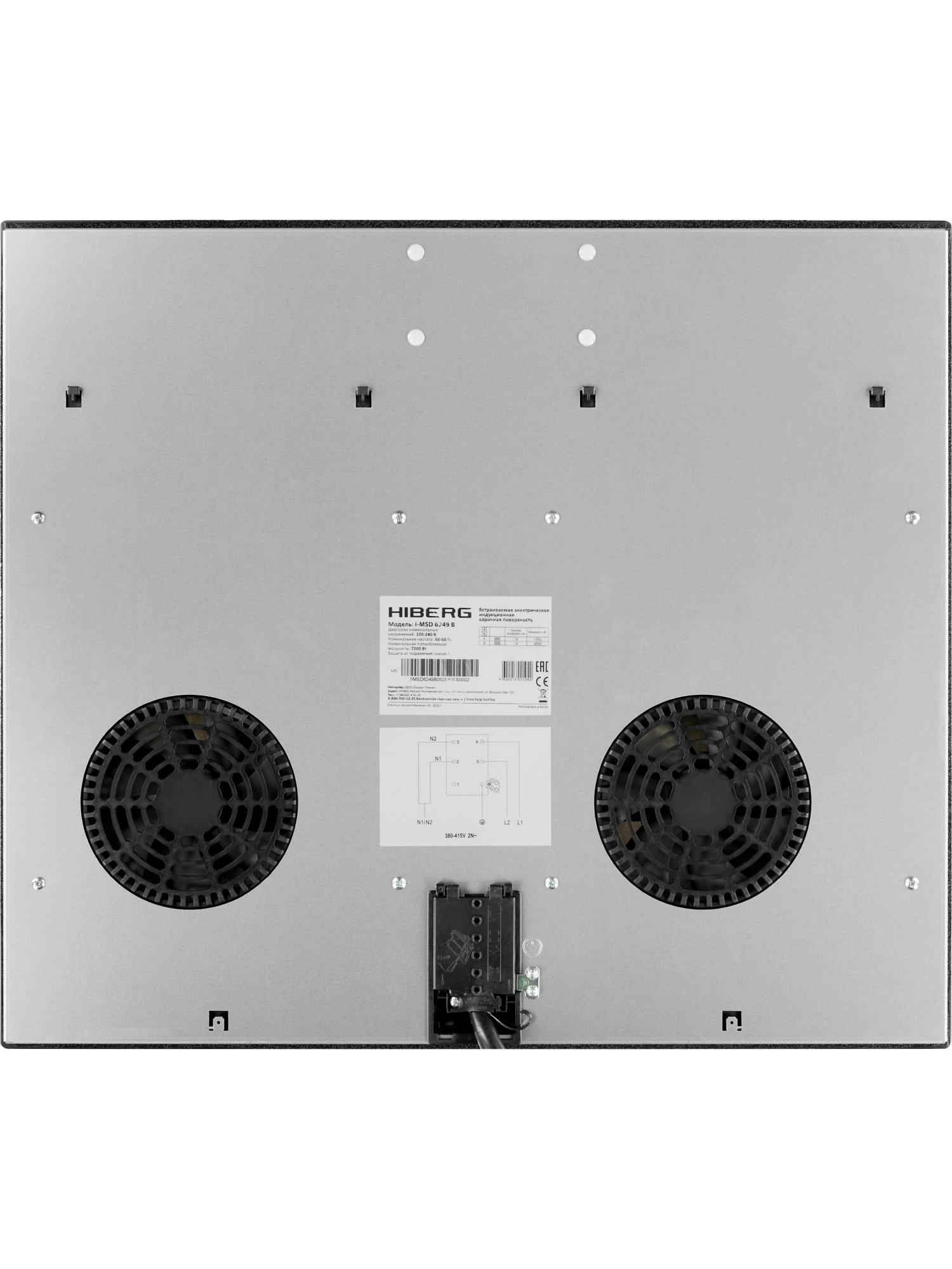  Варочная поверхность HIBERG i-MSD 6249 B