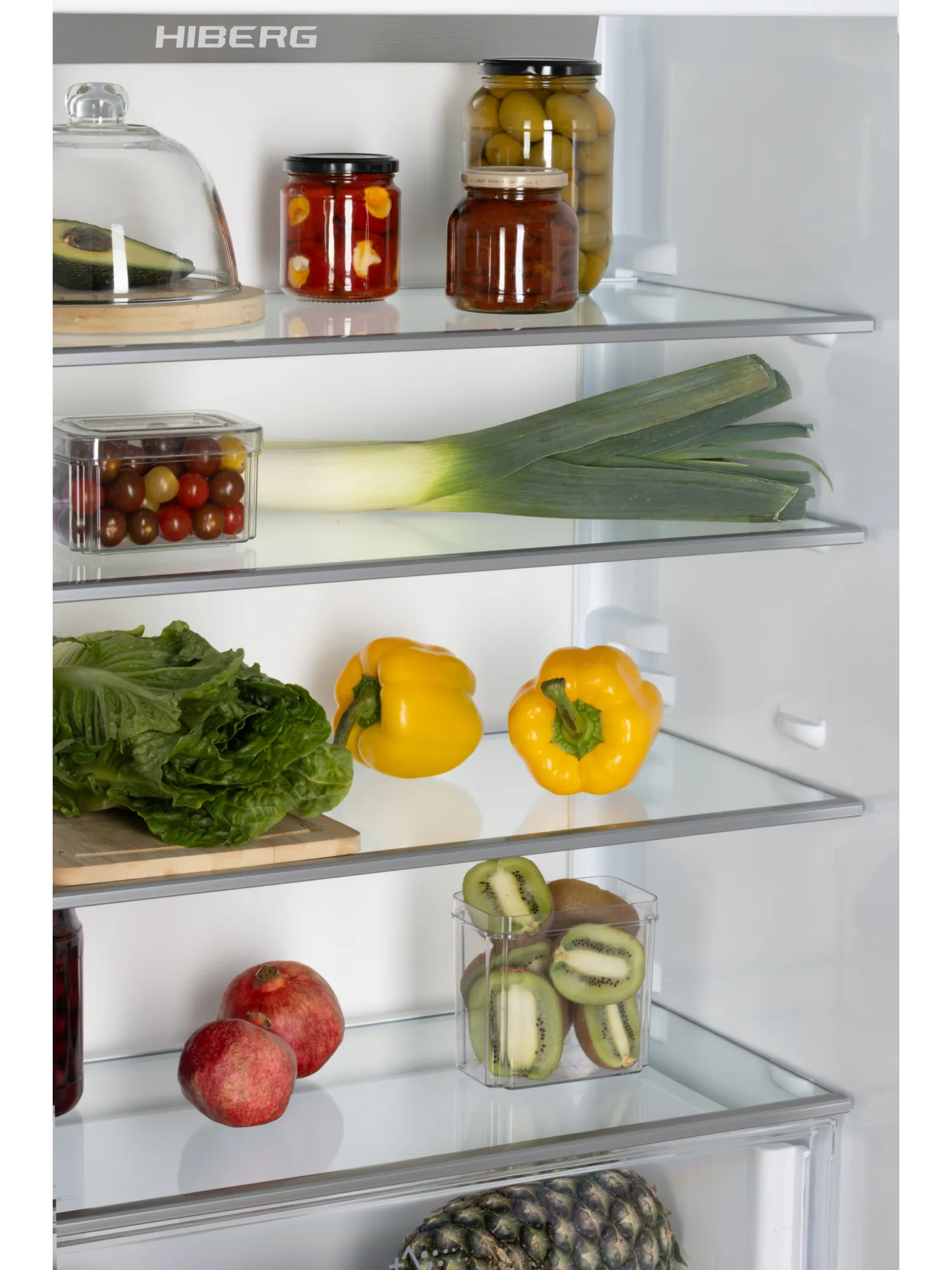  Встраиваемый холодильник HIBERG i-RFCB 520F NFW