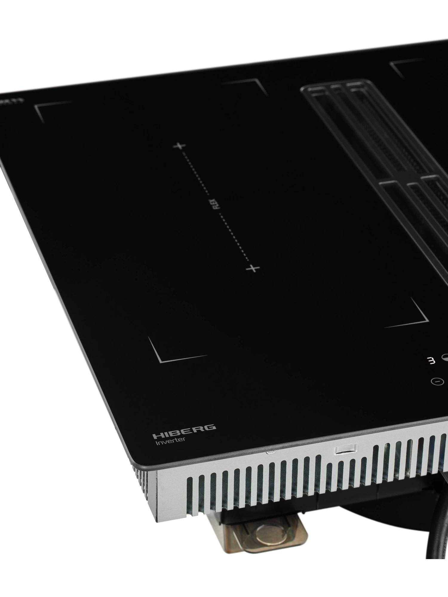  Индукционная варочная поверхность с вытяжкой HIBERG i6-VM8 B