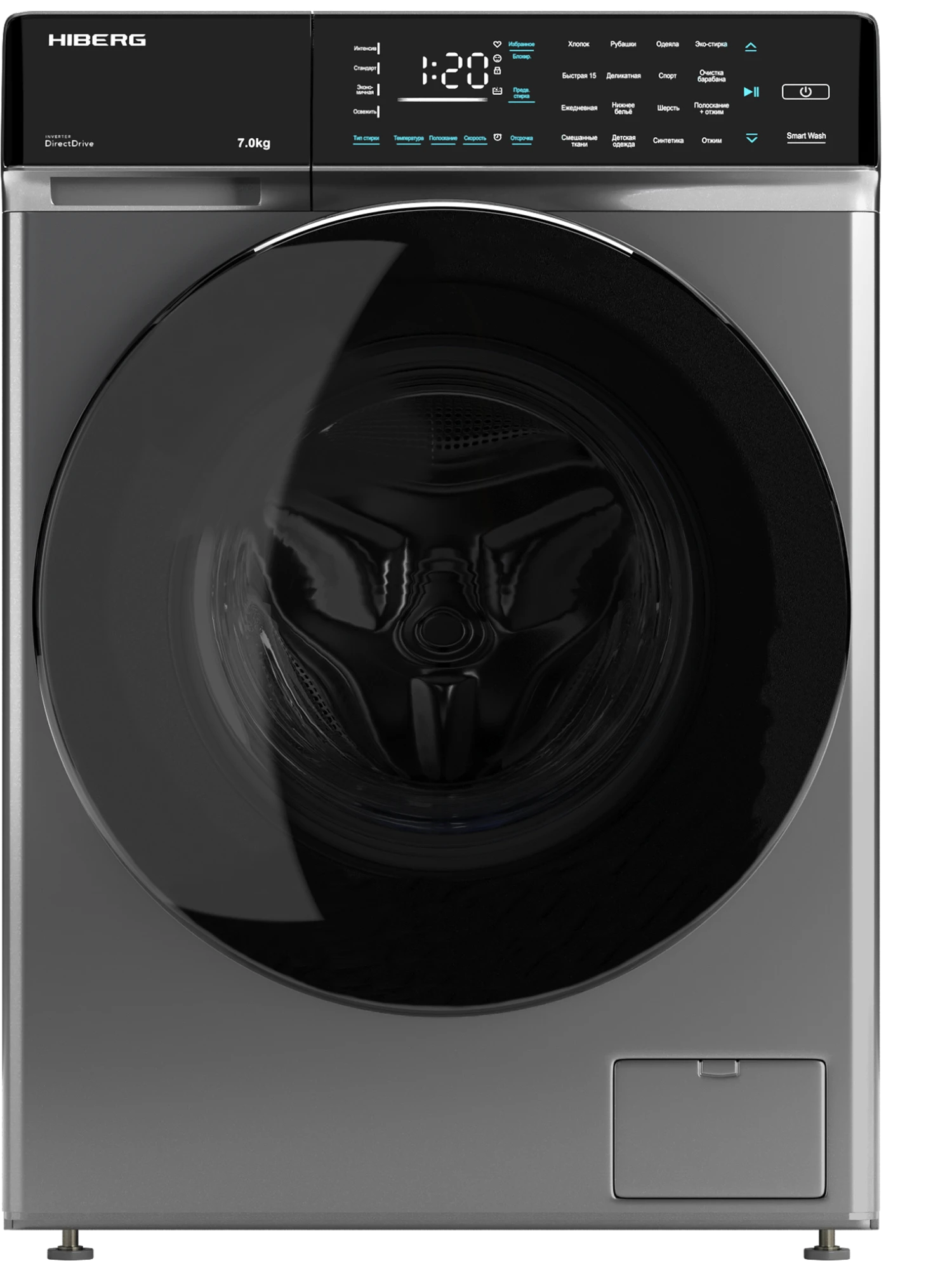 Стиральная машина HIBERG i-DDQ9 - 712 Sd
