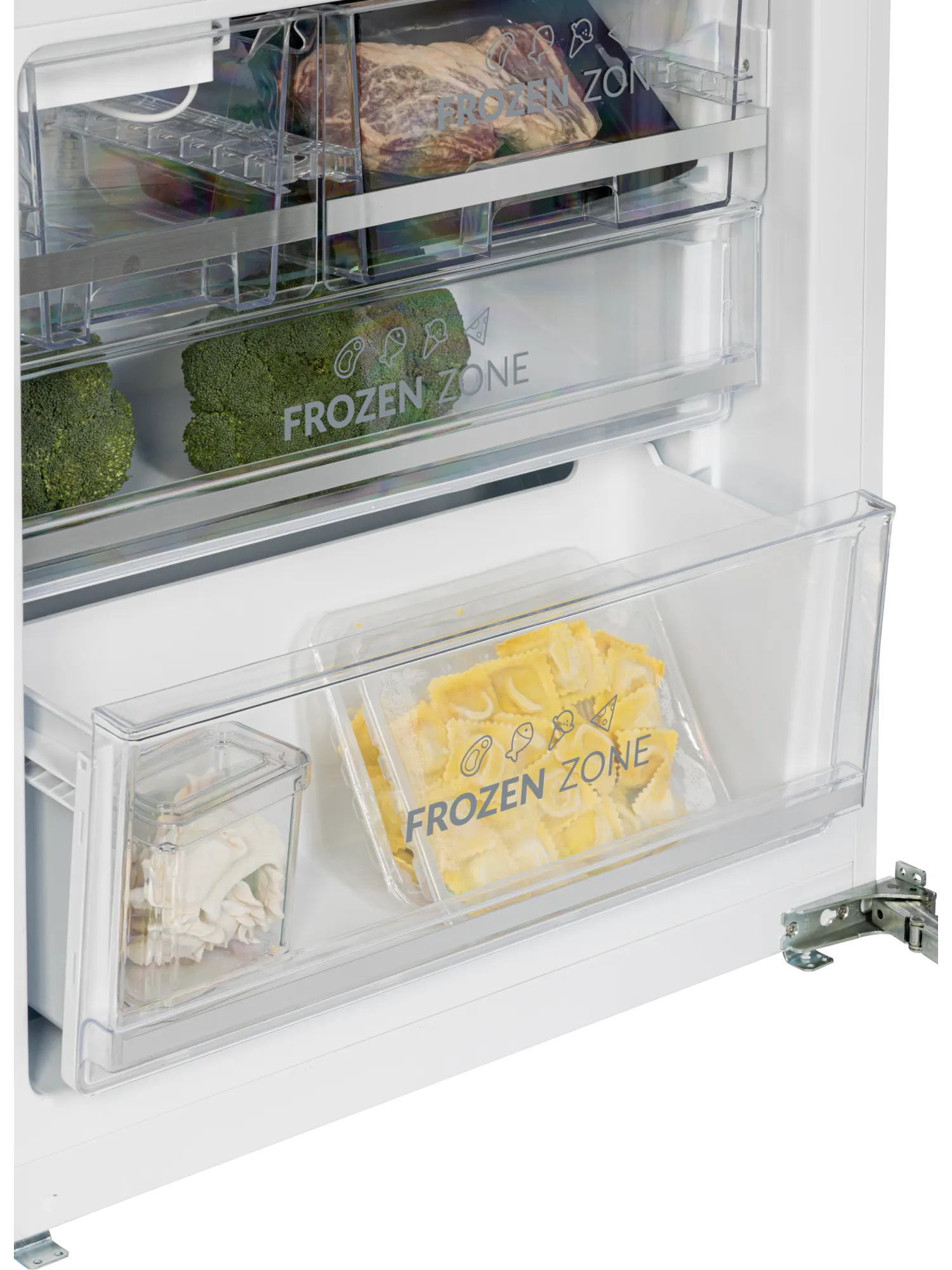  Встраиваемый холодильник HIBERG i-RFCB 520F NFW