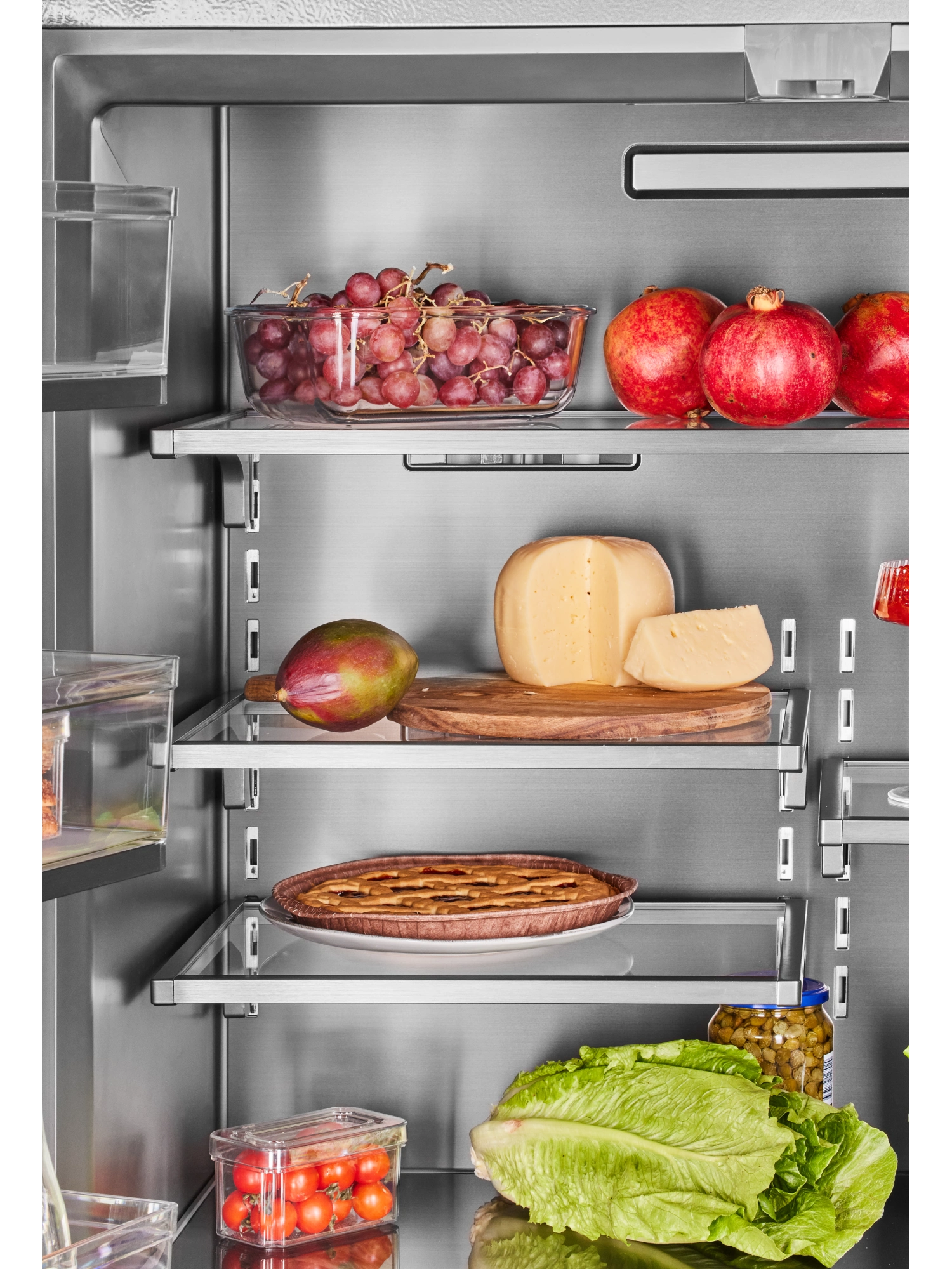  Встраиваемый холодильник HIBERG S-RFQ 800 B inverter