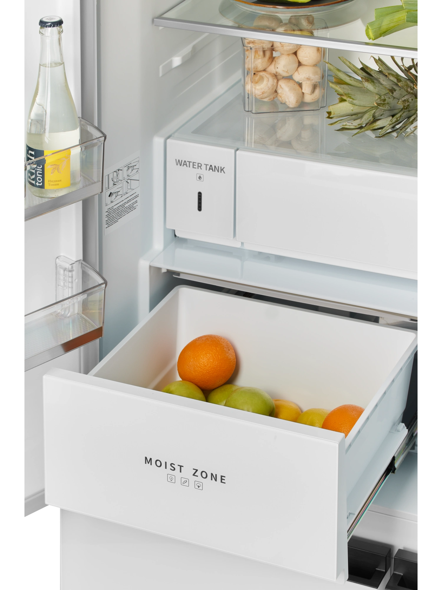  Холодильник HIBERG i-RFQ 705G W