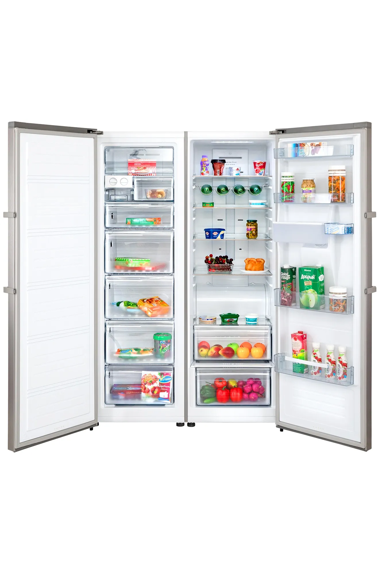  Холодильник SBS HIBERG RF-47DD NFS+FR-34D NFS