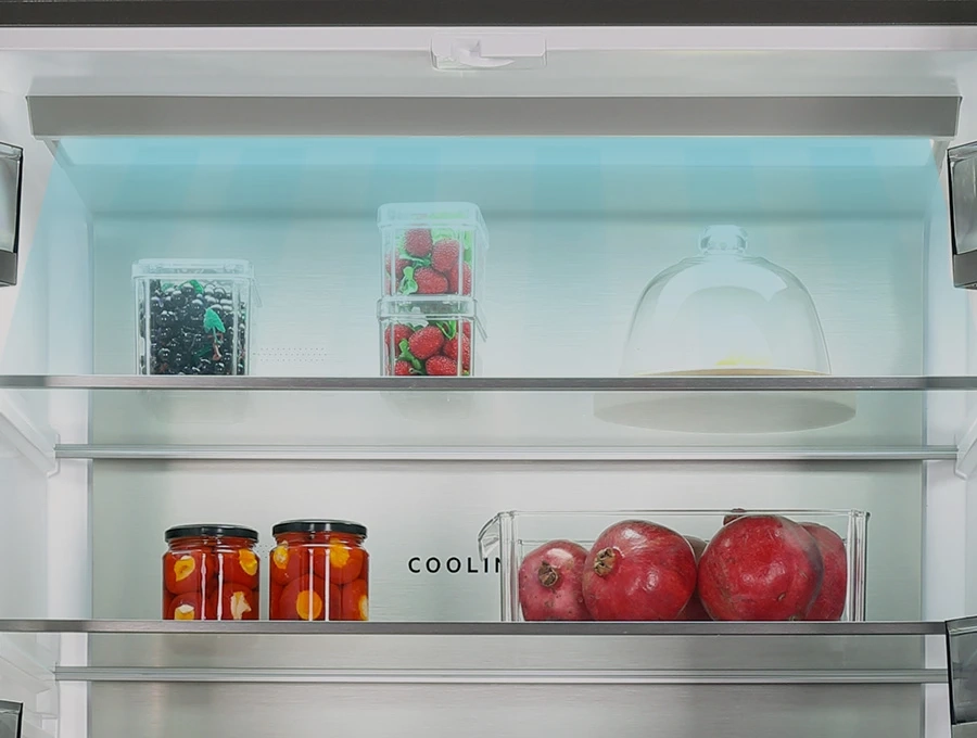 Преимущество Холодильник HIBERG RFQ 610G GS Inverter - LED