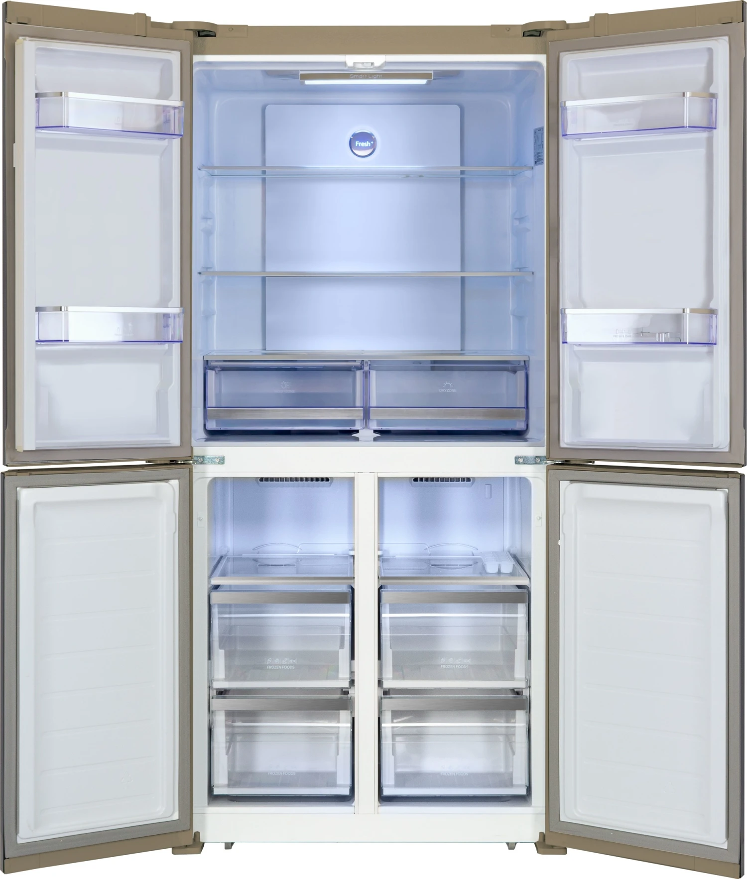  Холодильник HIBERG RFQ-490DX NFGR Inverter