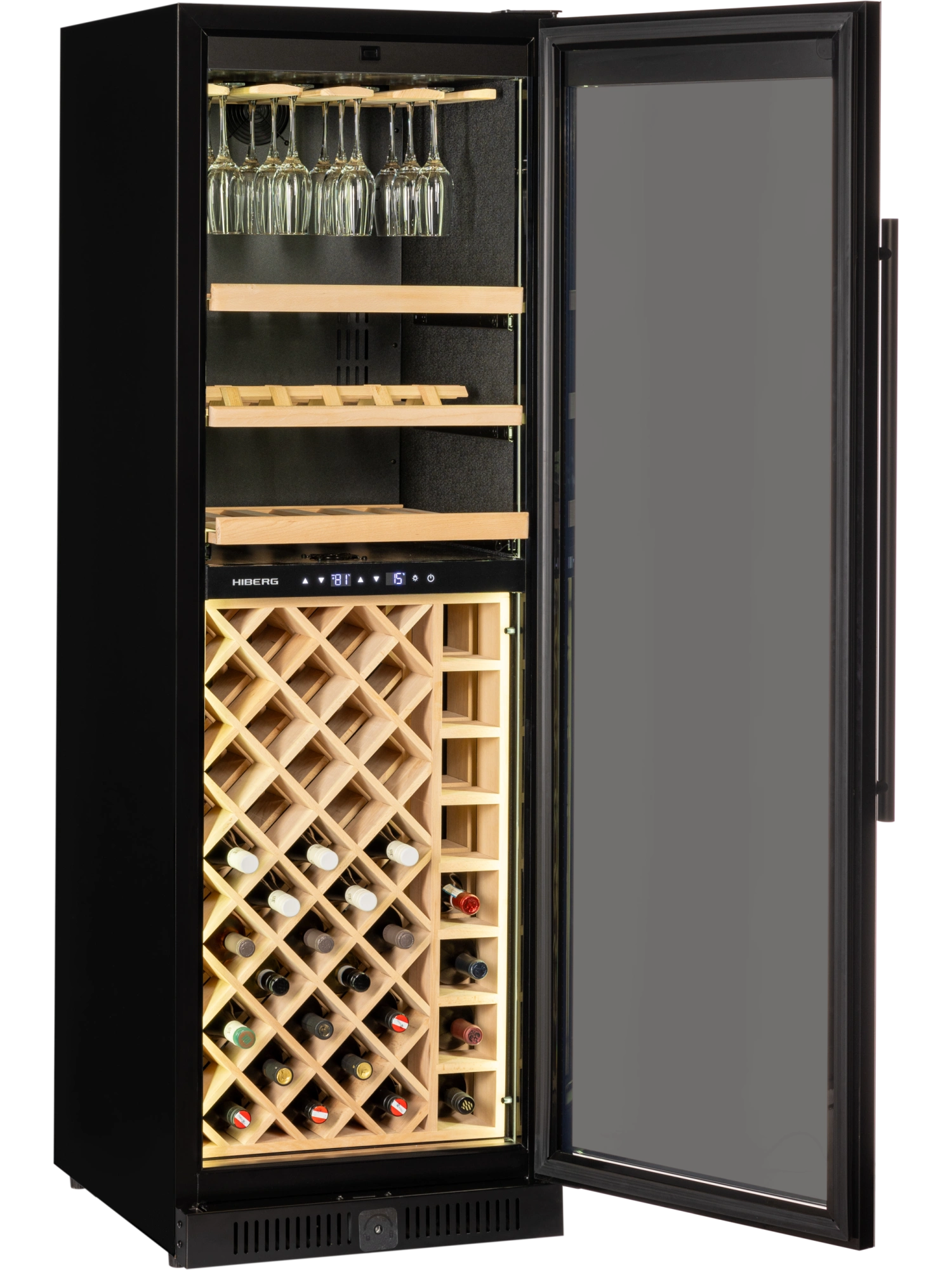  Встраиваемый винный шкаф HIBERG ROYAL WX 190