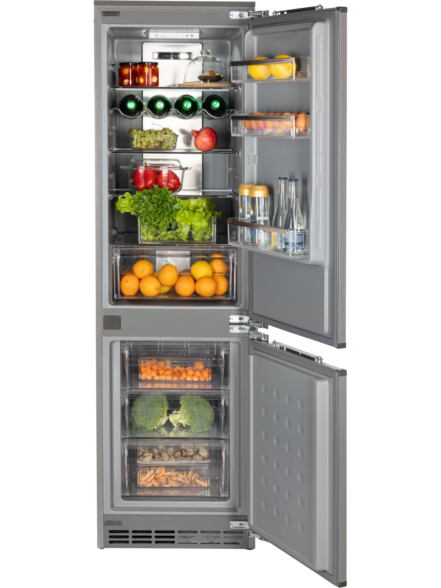 Встраиваемый холодильник HIBERG i-RFCB 400F NF