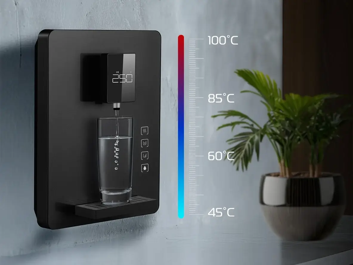 Преимущество Диспенсер для воды HIBERG DV 50 GB - Четыре режима нагрева