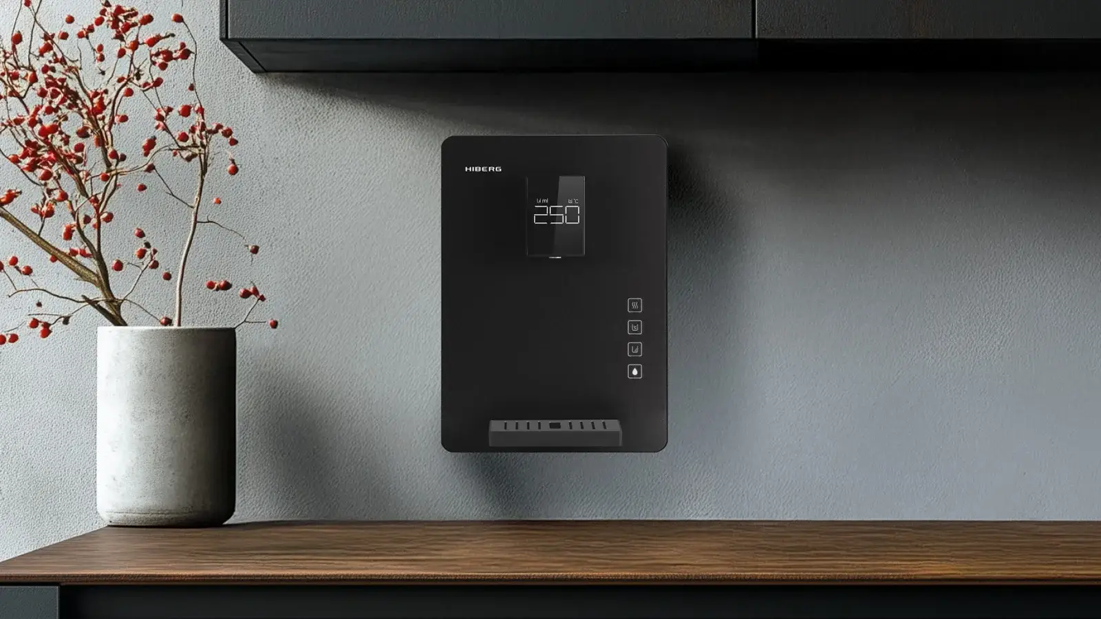 Диспенсер для воды HIBERG DV 50 GB в интерьере