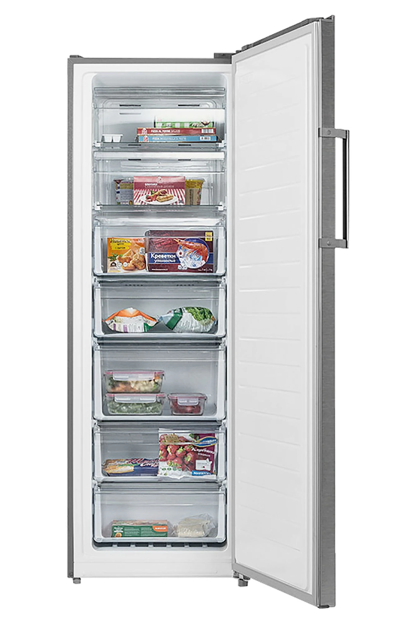  Морозильник HIBERG FR-31RD NFX