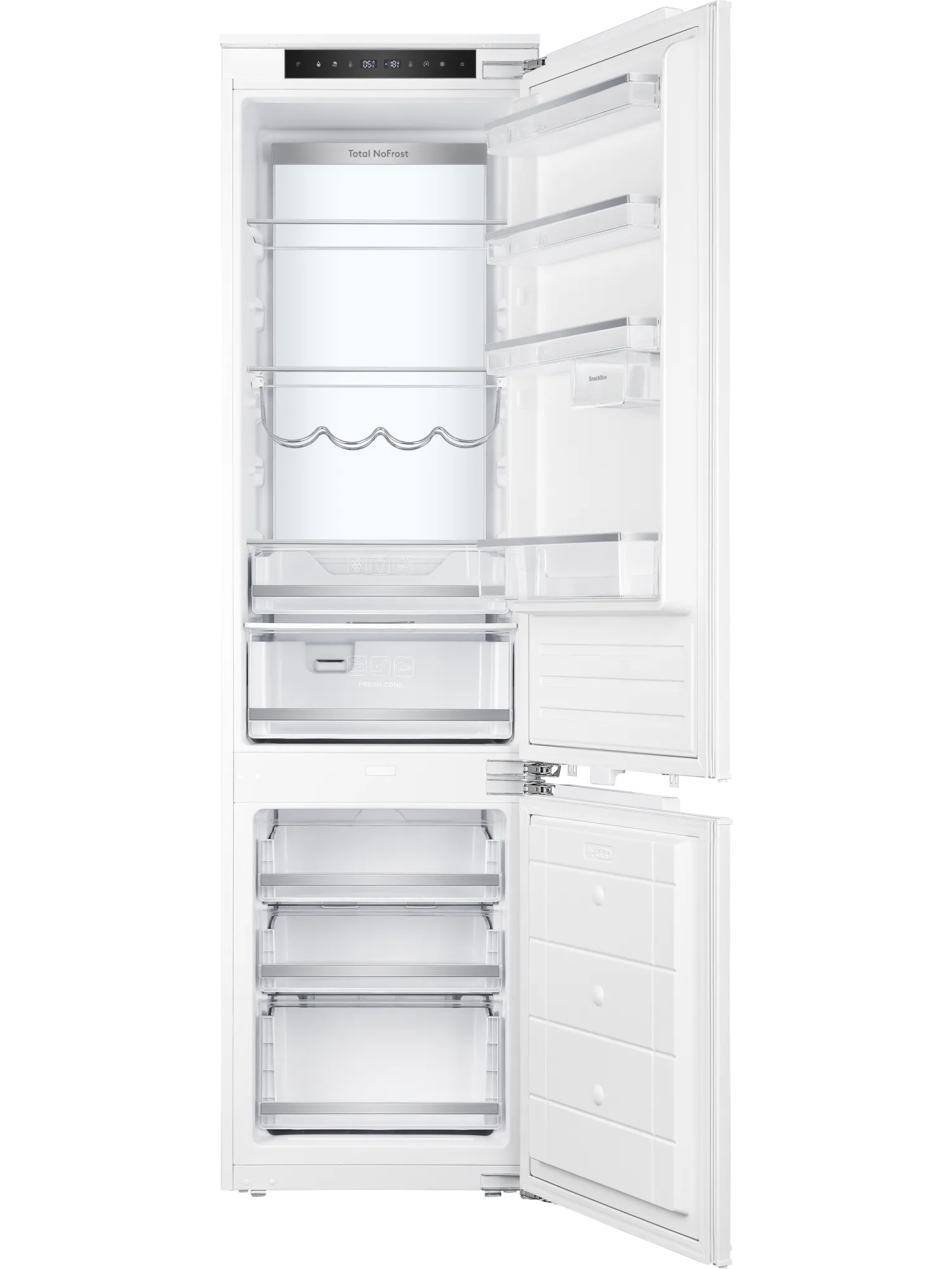 Встраиваемый холодильник HIBERG i-RFCB 465F NFW