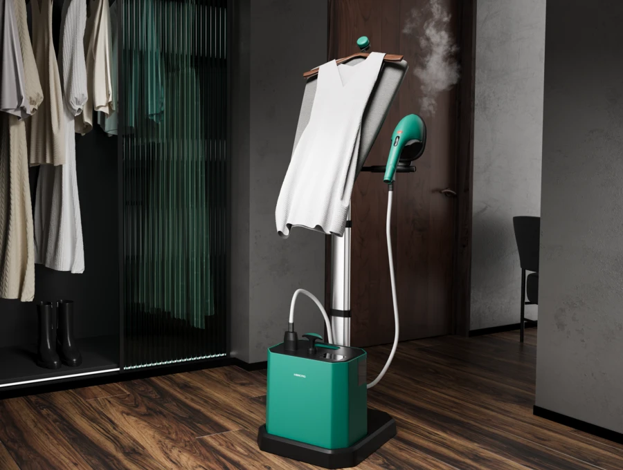 HIBERG — Ателье есть у нас дома: паровая гладильная система HIBERG для профессионального ухода за одеждой