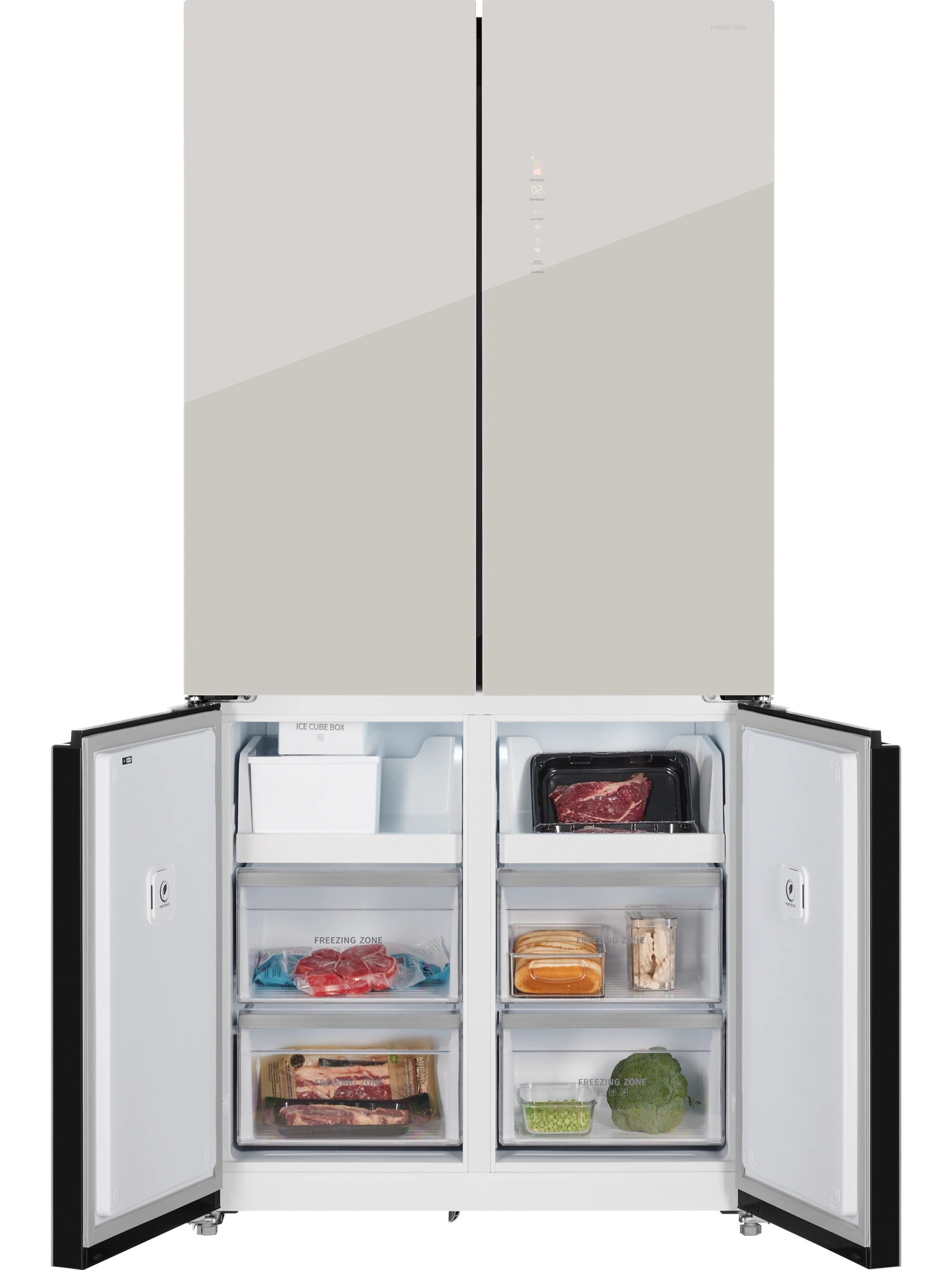  Холодильник HIBERG i-RFQ 705G Y