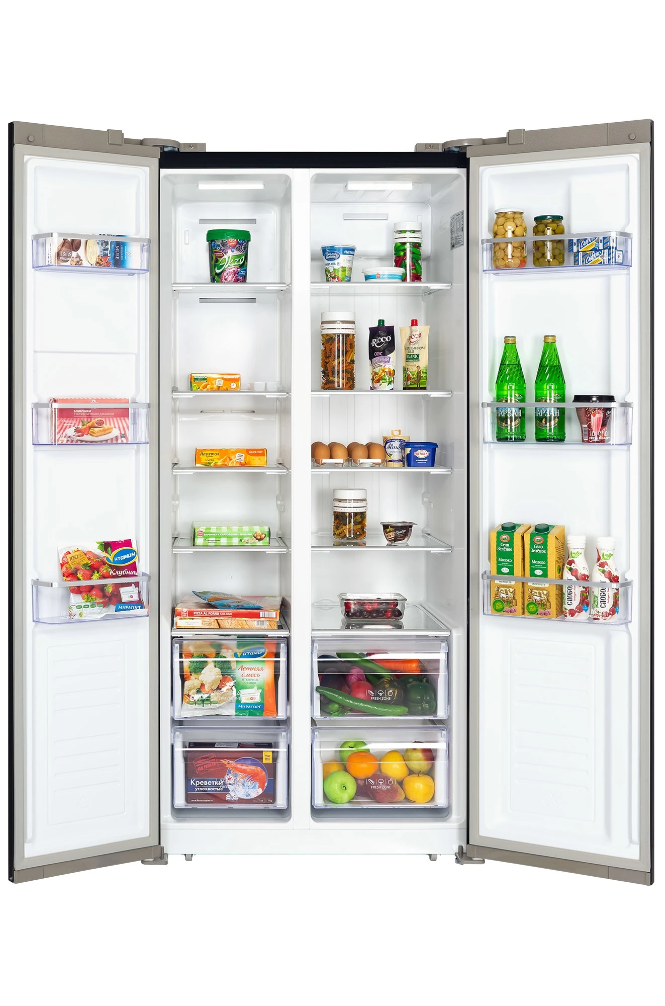  Холодильник HIBERG RFS-480DX NFB