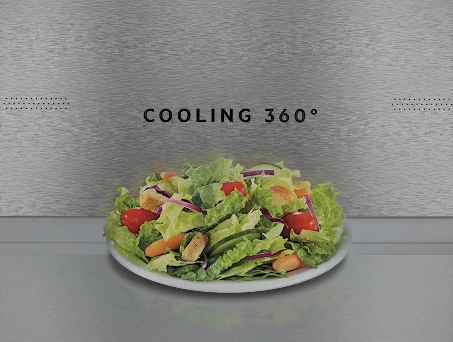 Преимущество Холодильник HIBERG RFQ 610G GS Inverter - METAL COOLING