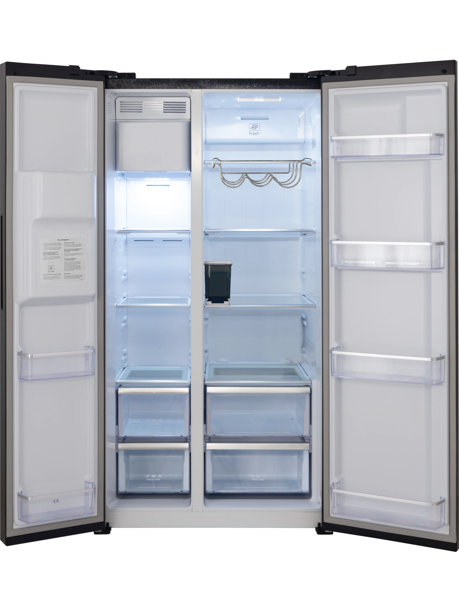  Холодильник HIBERG RFS-655DX NFB Inverter