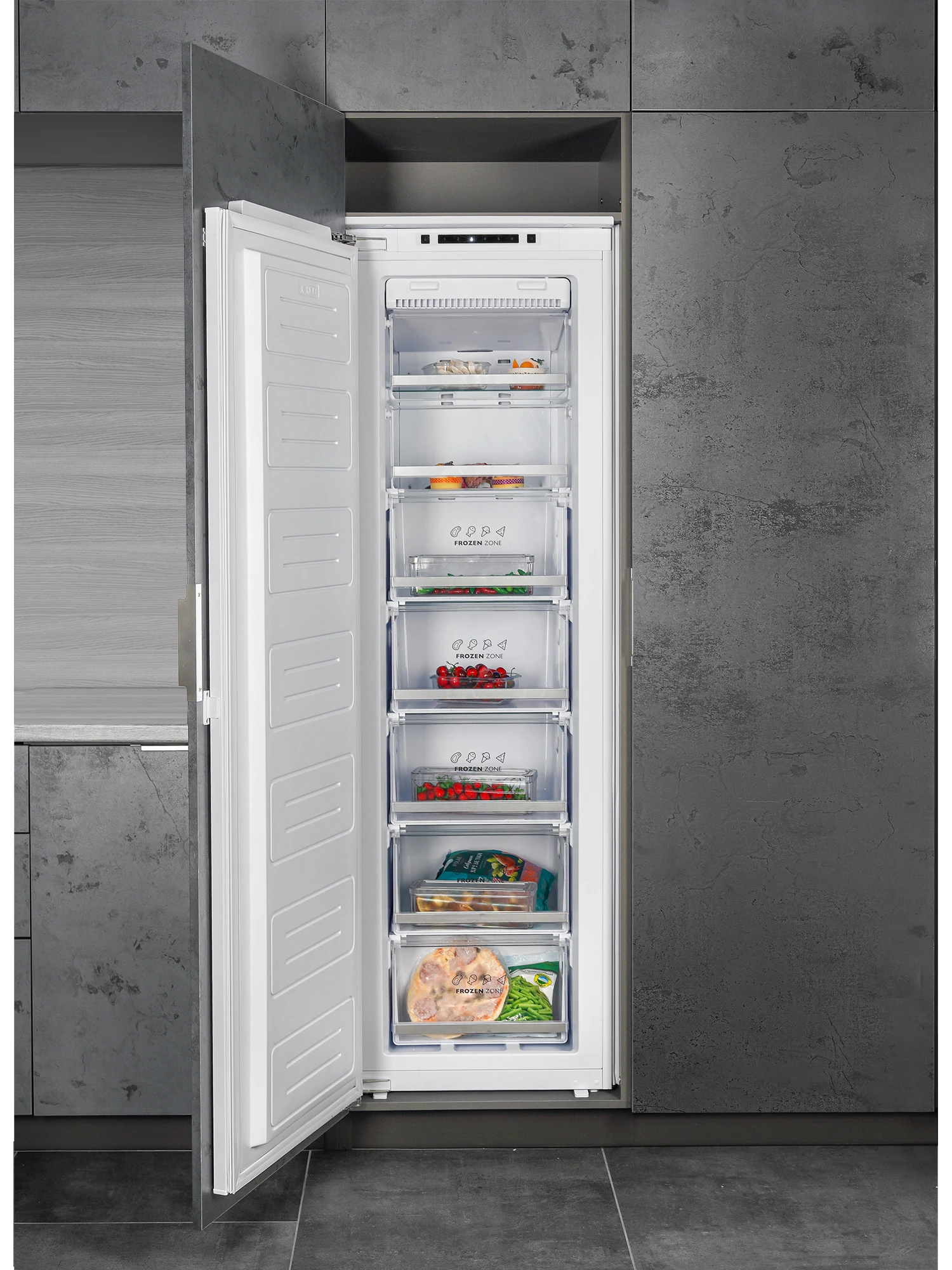  Встраиваемый морозильник HIBERG FRB 30 NFW