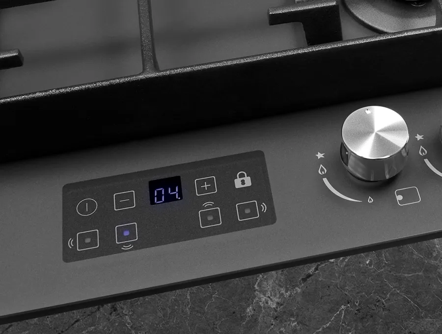 Преимущество Варочная поверхность HIBERG VM 6245 Gr - Таймер отключения газа