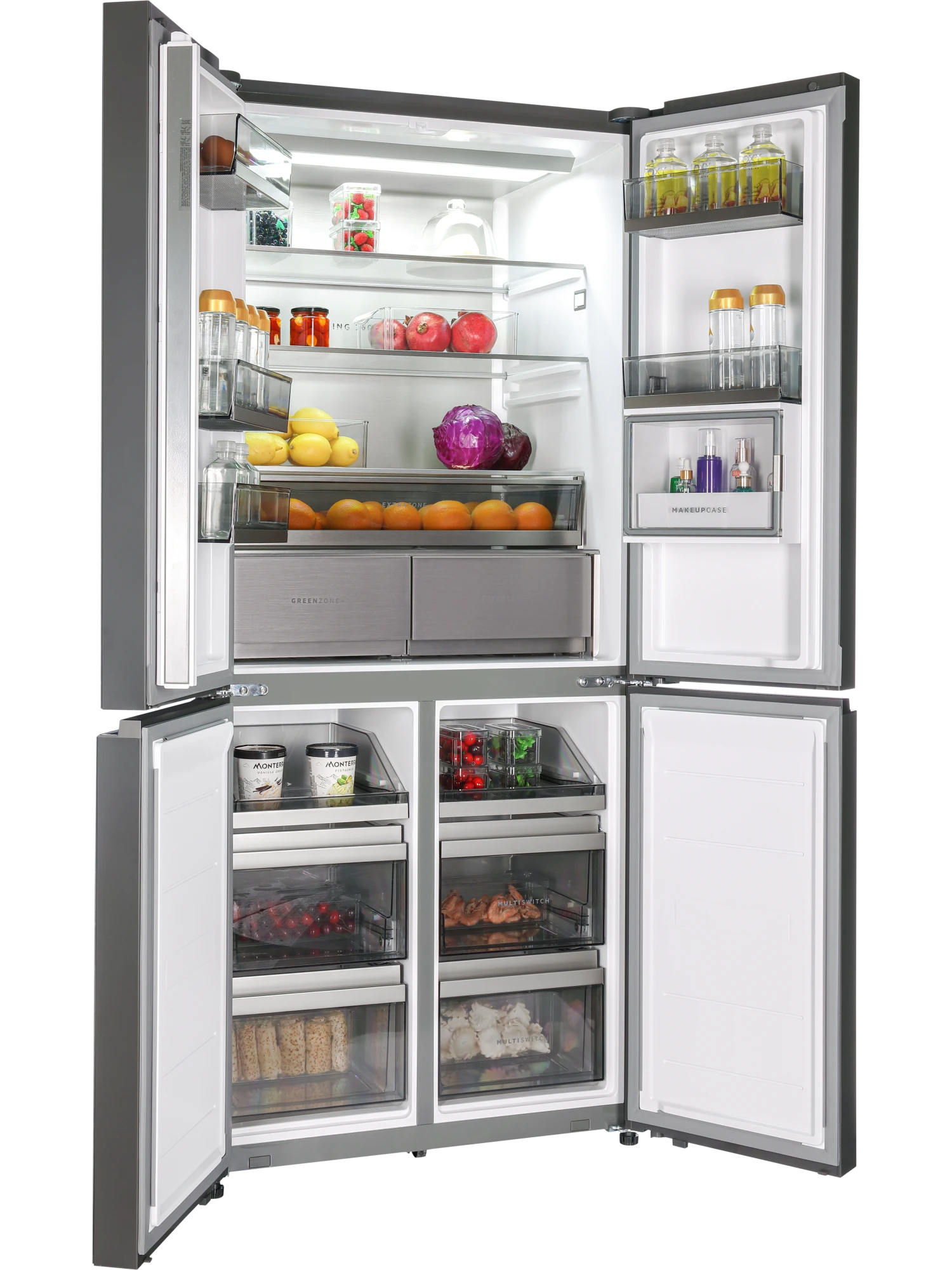  Холодильник HIBERG RFQ 610G GS Inverter