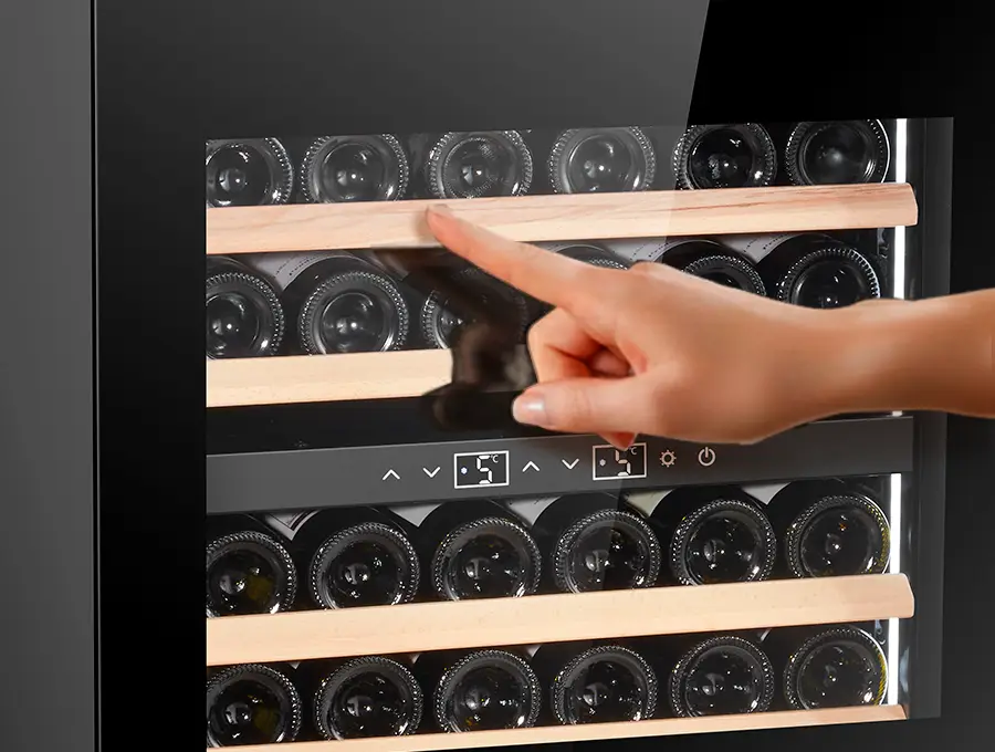 Преимущество Встраиваемый винный шкаф HIBERG ROYAL W 60 - Когда технология чувствует вас