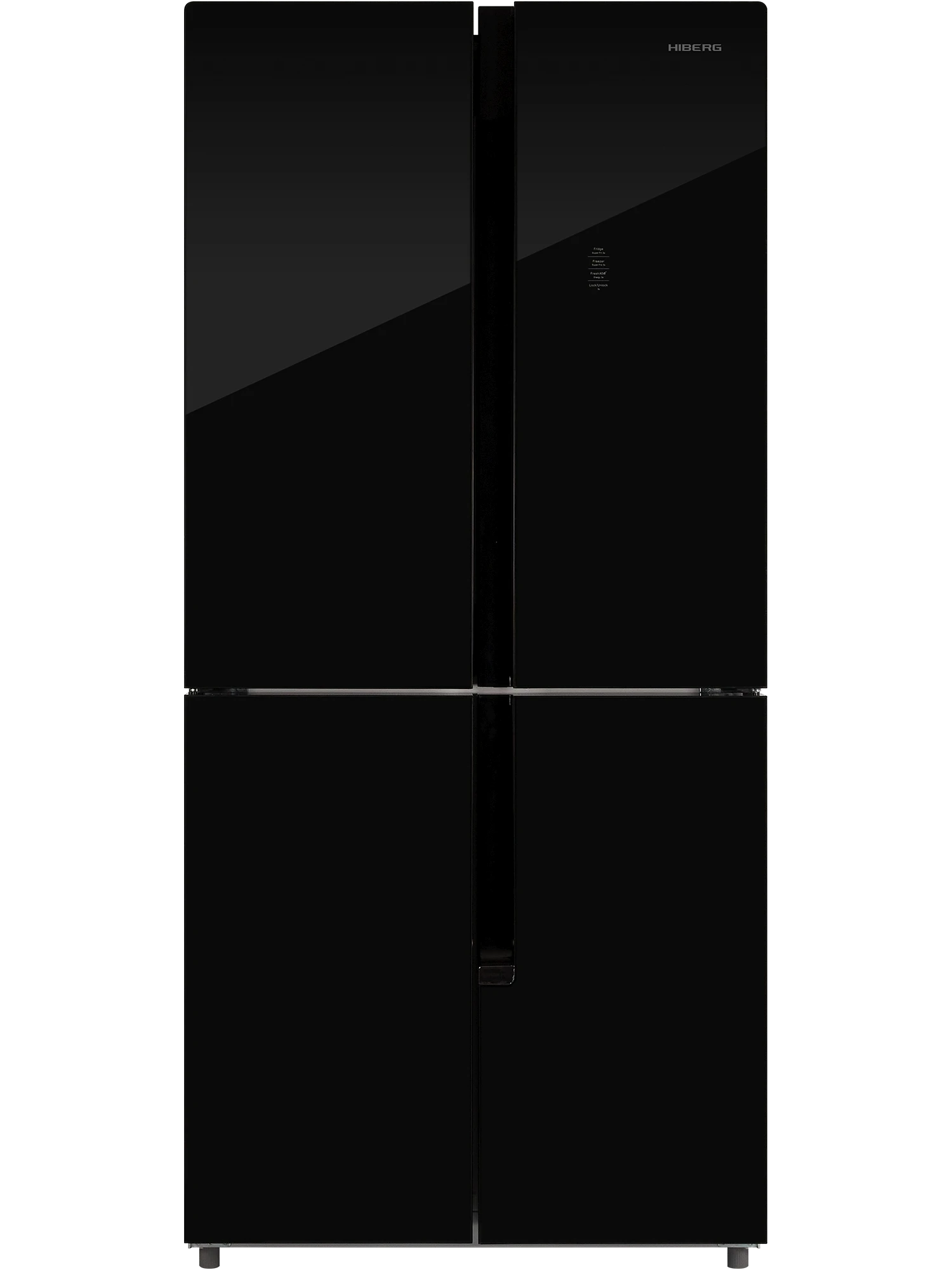 Холодильник HIBERG RFQ-510DX NFGB Inverter