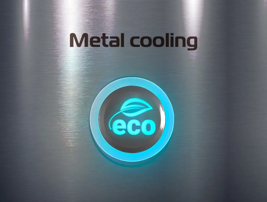 Преимущество Холодильник HIBERG i-RFS 750G B - Metal Cooling