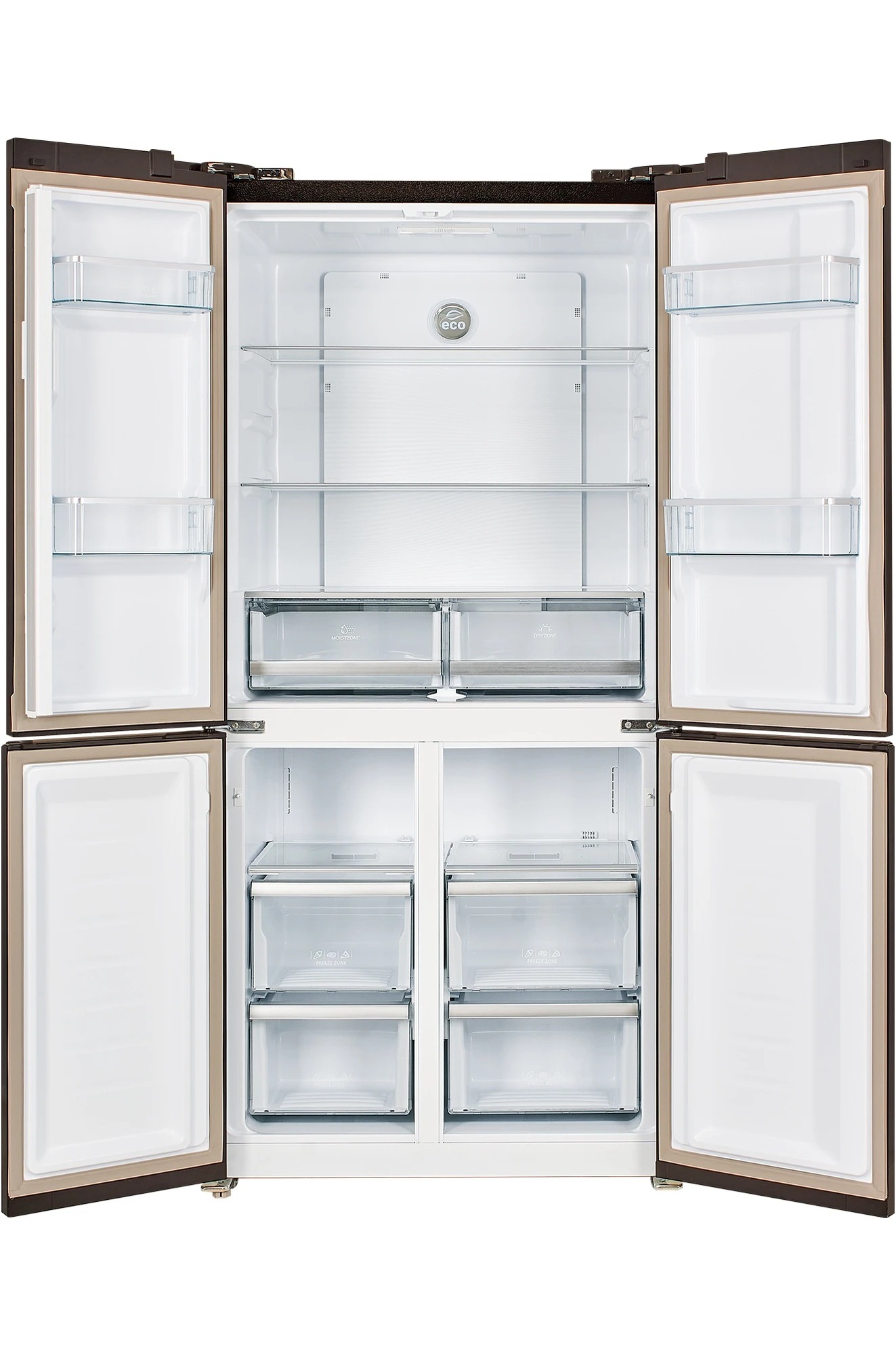  Холодильник HIBERG RFQ-490DX NFGL Inverter