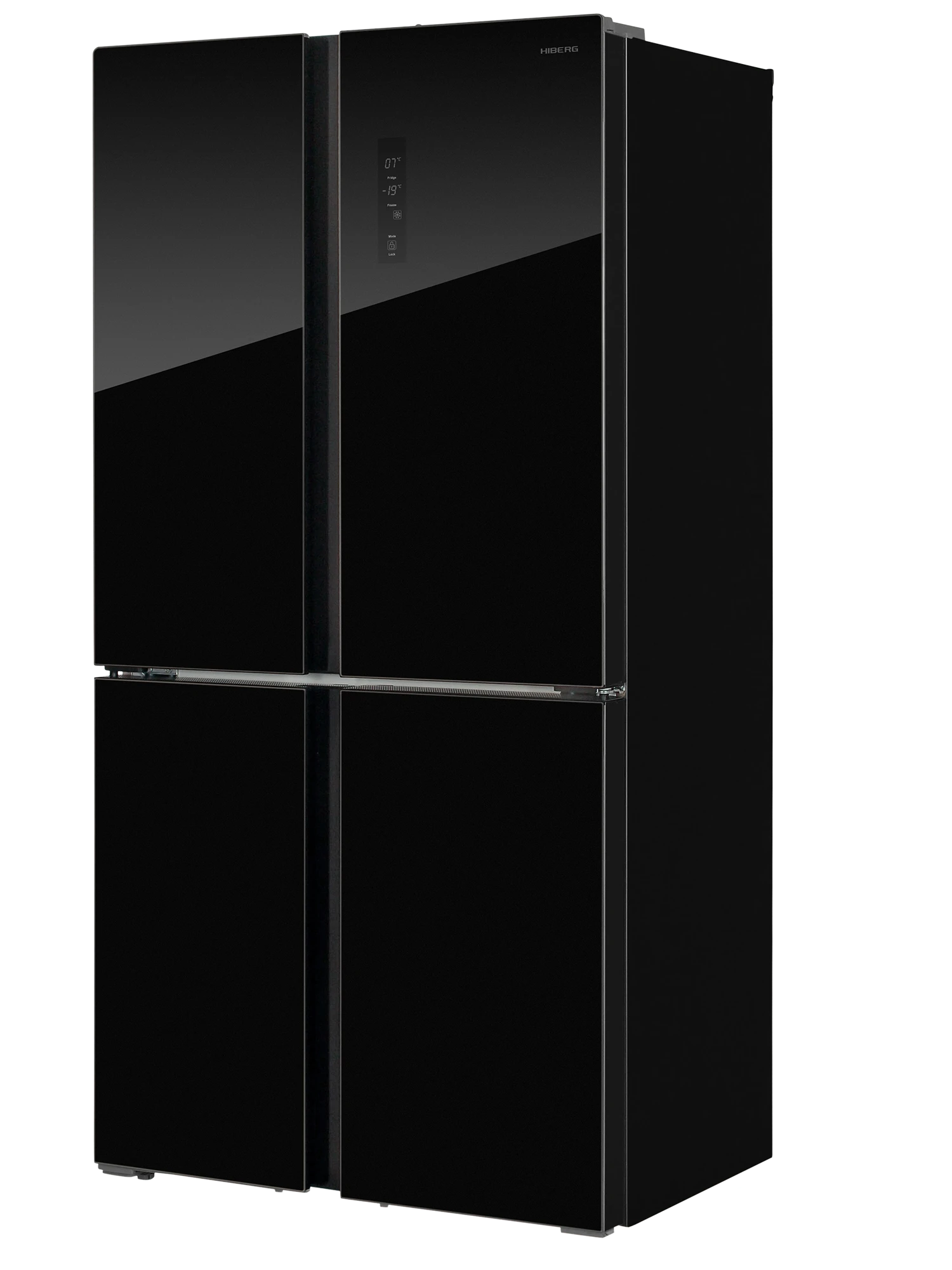  Холодильник HIBERG RFQ-500DX NFGB Inverter