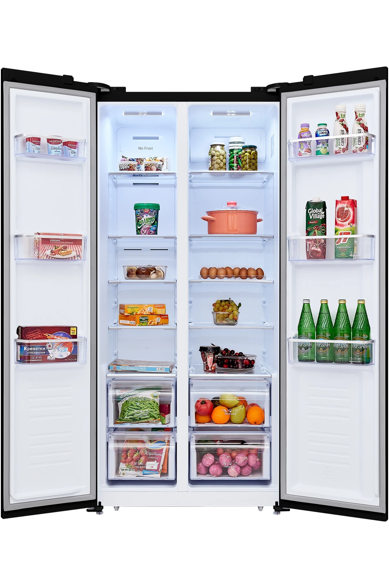  Холодильник HIBERG RFS-480DX NFB Inverter