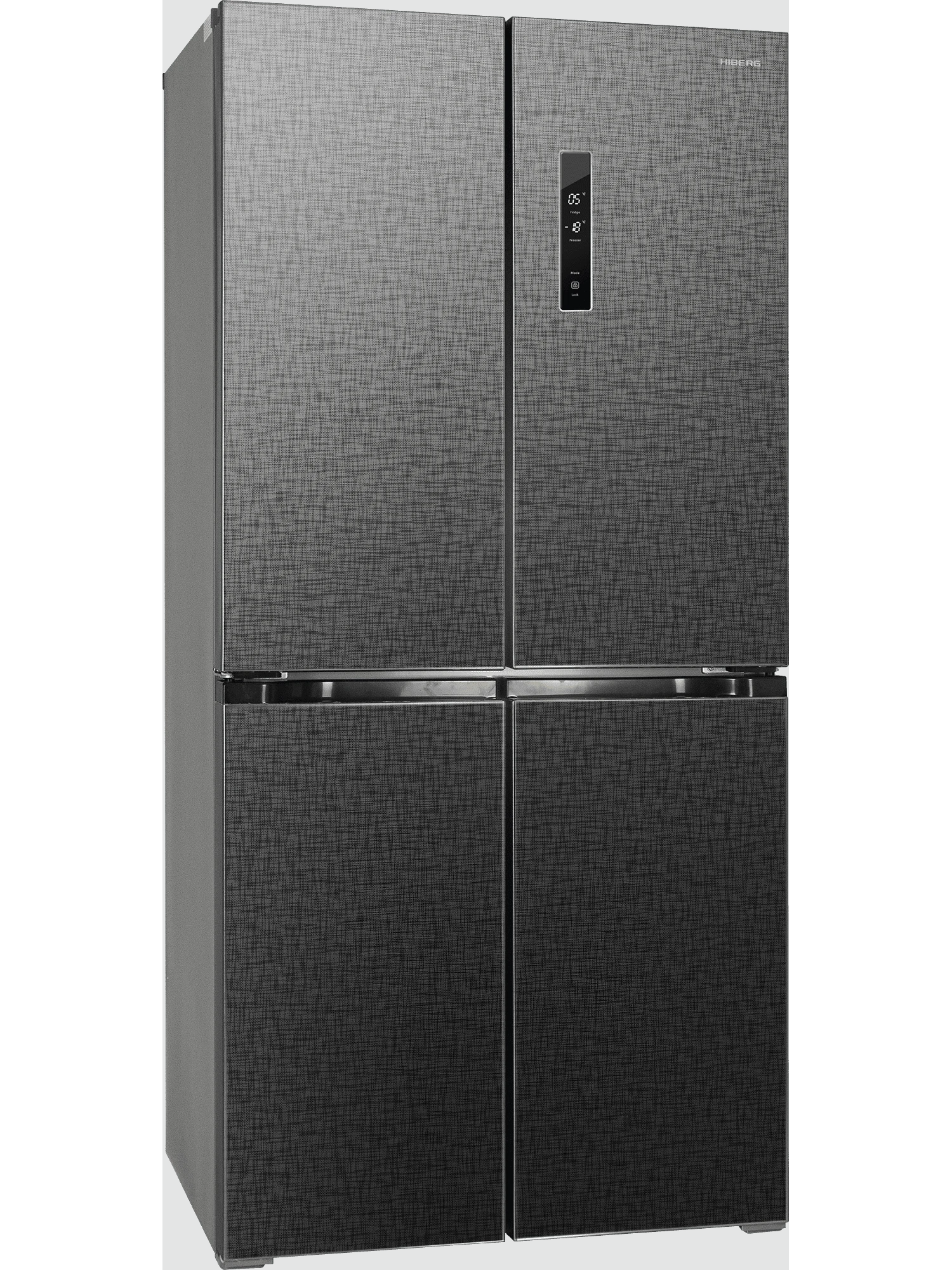  Холодильник HIBERG RFQ-490DX NFXq Inverter