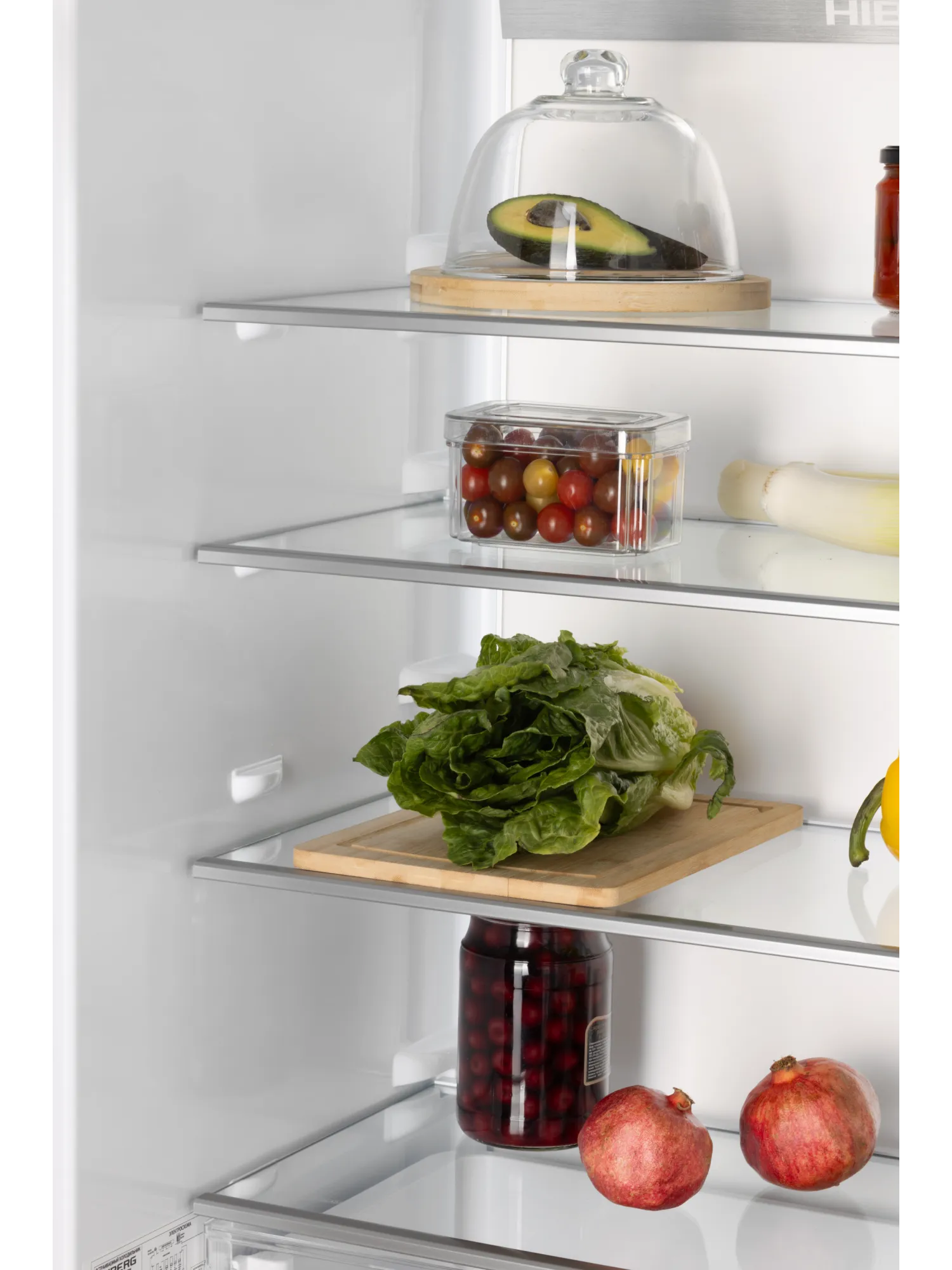  Встраиваемый холодильник HIBERG i-RFCB 520F NFW