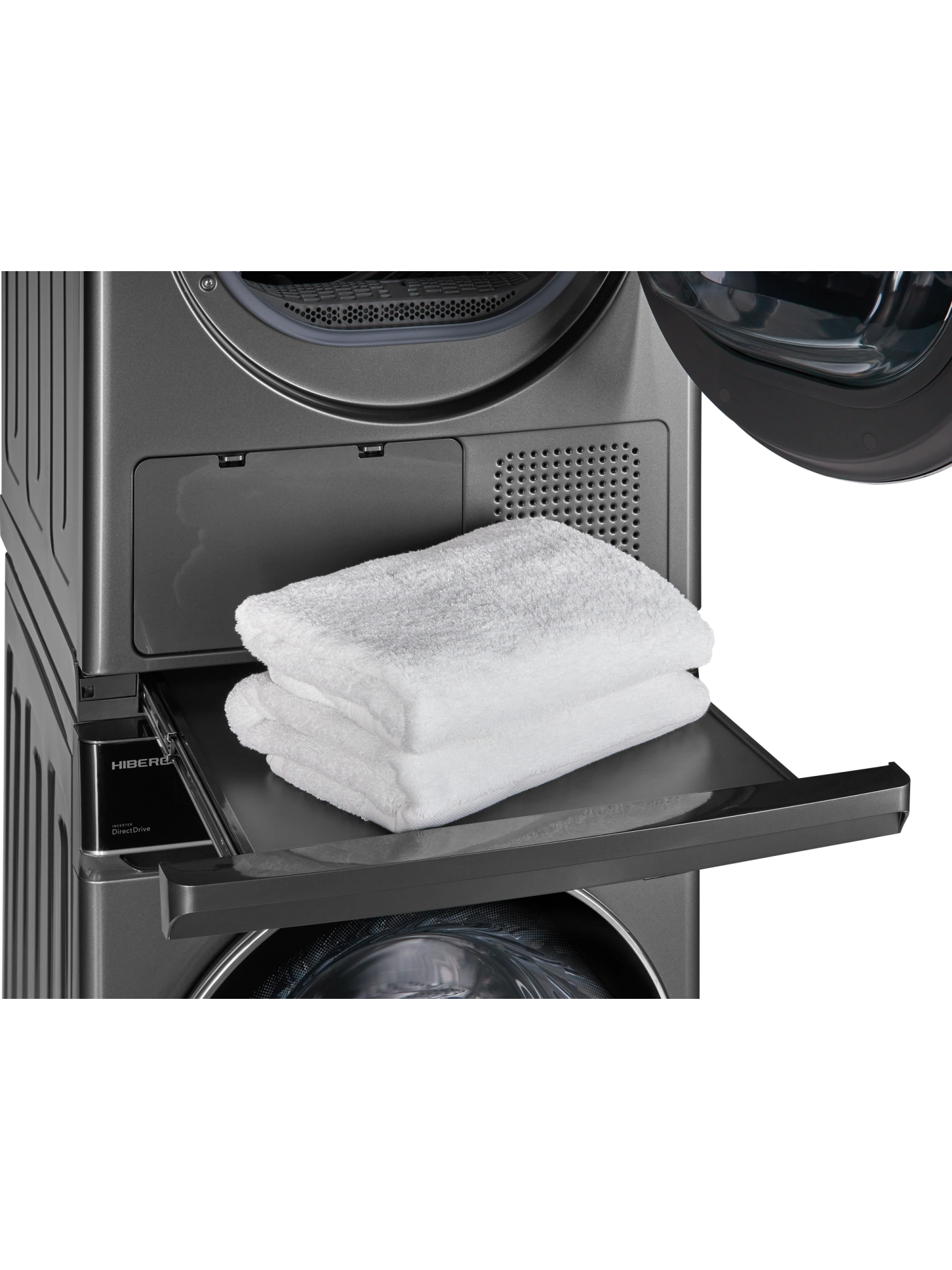  Стиральная машина HIBERG i-DDQ11 - 1014 Sd + Сушильная машина HIBERG HDQ11 - 10 Sd