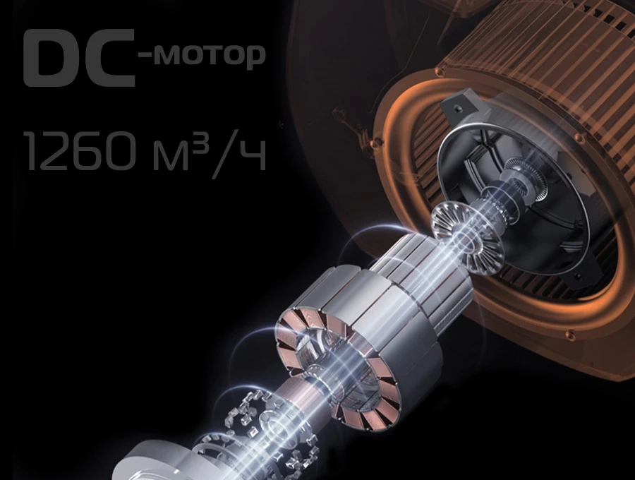 Преимущество Наклонная вытяжка HIBERG VM 90131 W - Высокая производительность