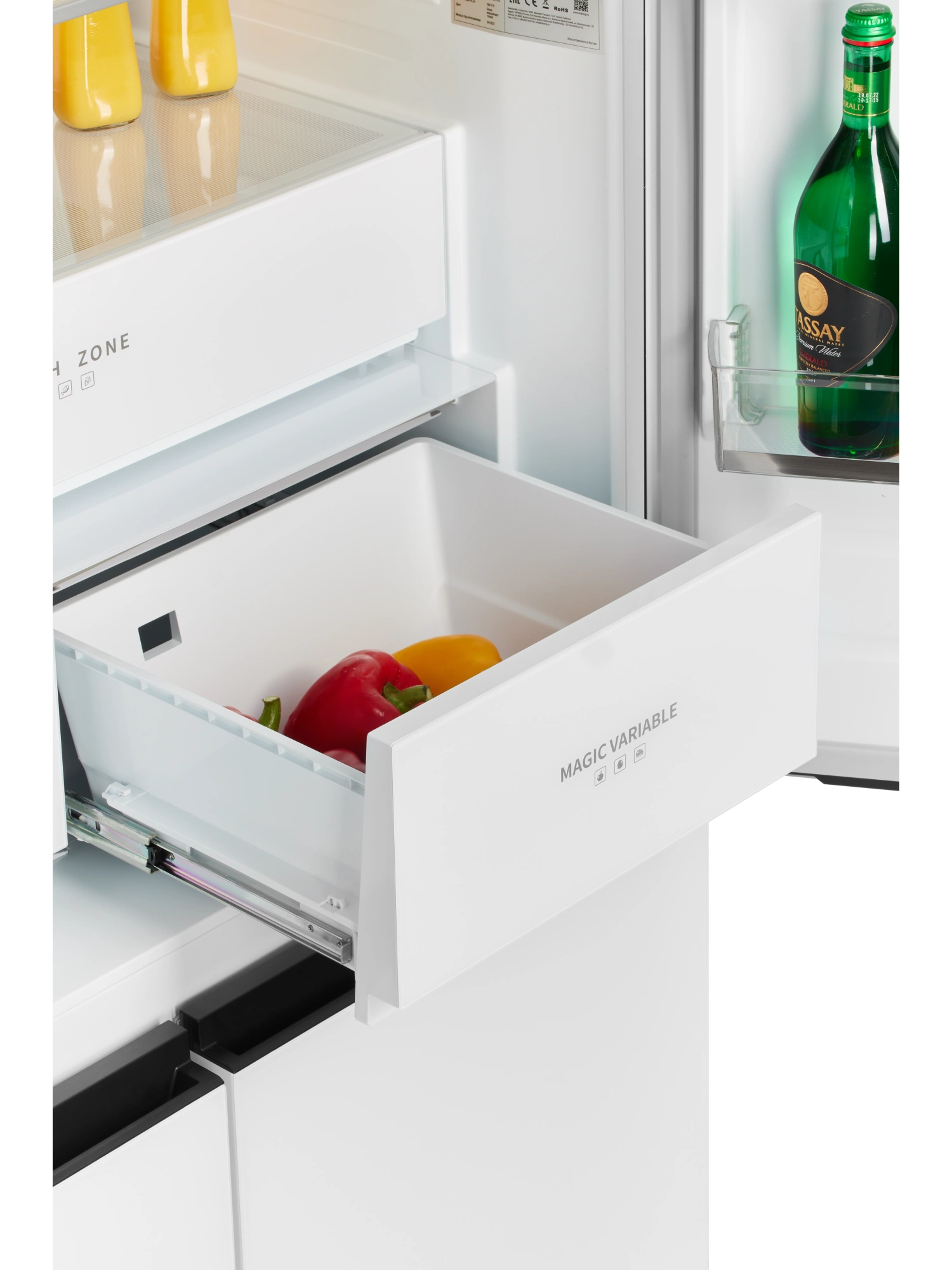  Холодильник HIBERG i-RFQ 705G W