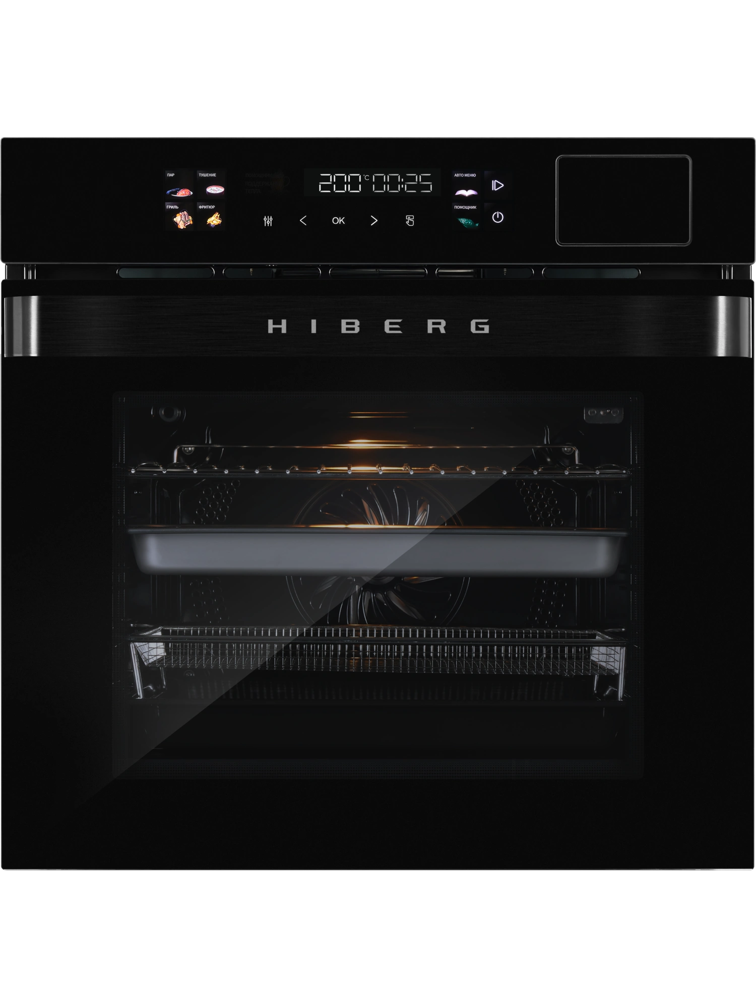 Духовой шкаф HIBERG S-VMF 6515 B SMART