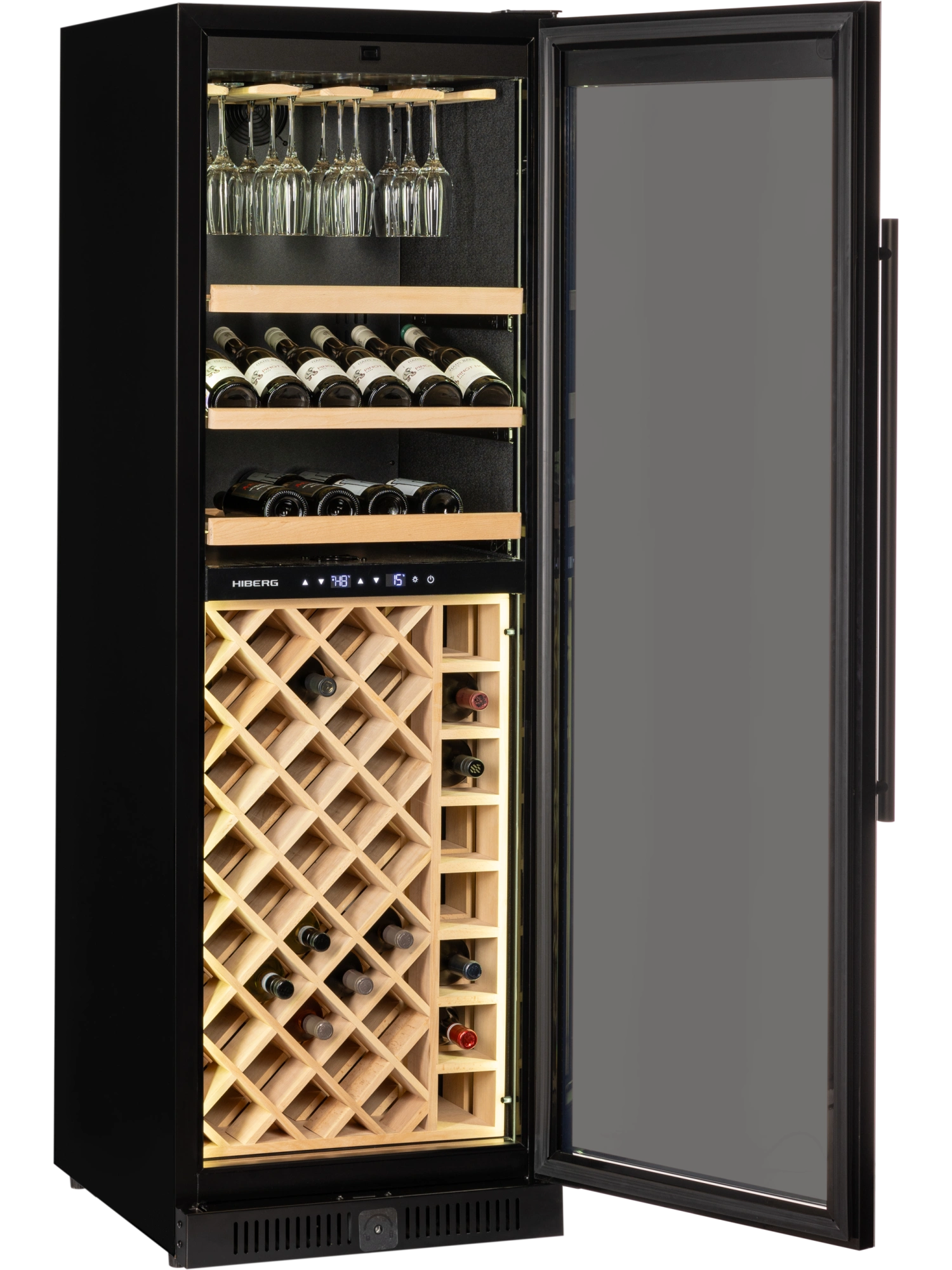  Встраиваемый винный шкаф HIBERG ROYAL WX 190