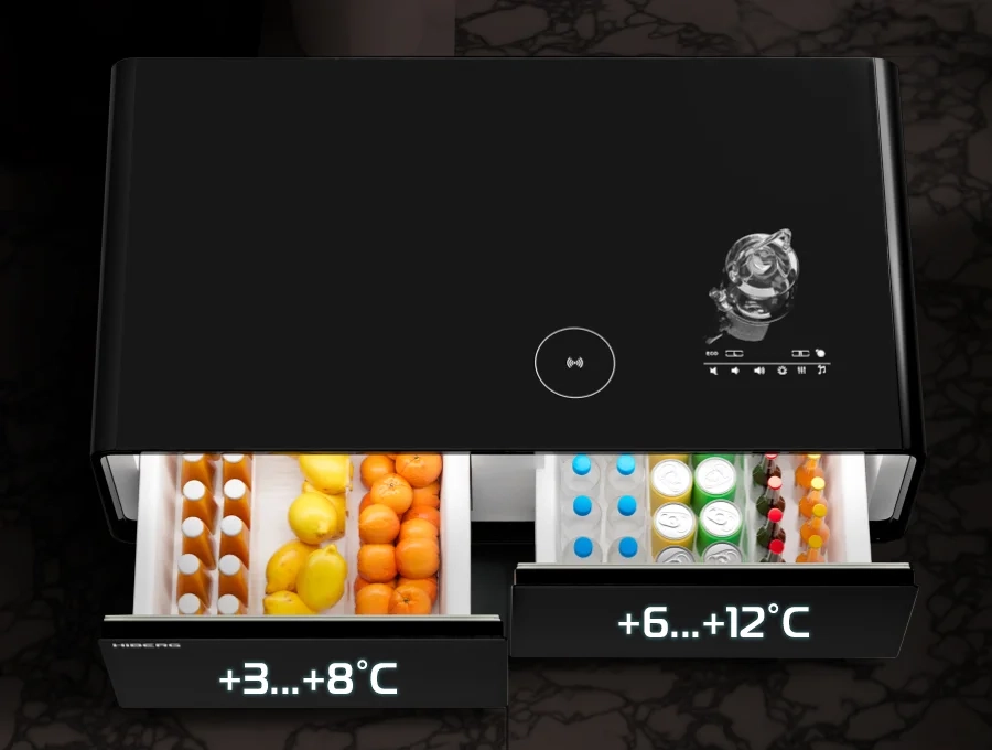 Преимущество Холодильный Барный Центр HIBERG X3 TB - Мощь технологий