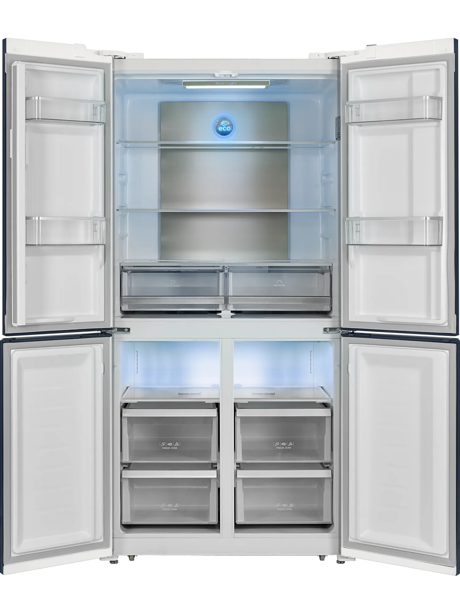  Холодильник HIBERG RFQ-500DX NFGW Inverter