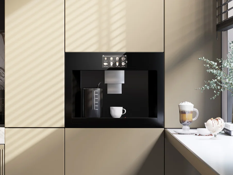 HIBERG — Новинка для кофейных гурманов: встраиваемая кофемашина HIBERG PROFF-K.