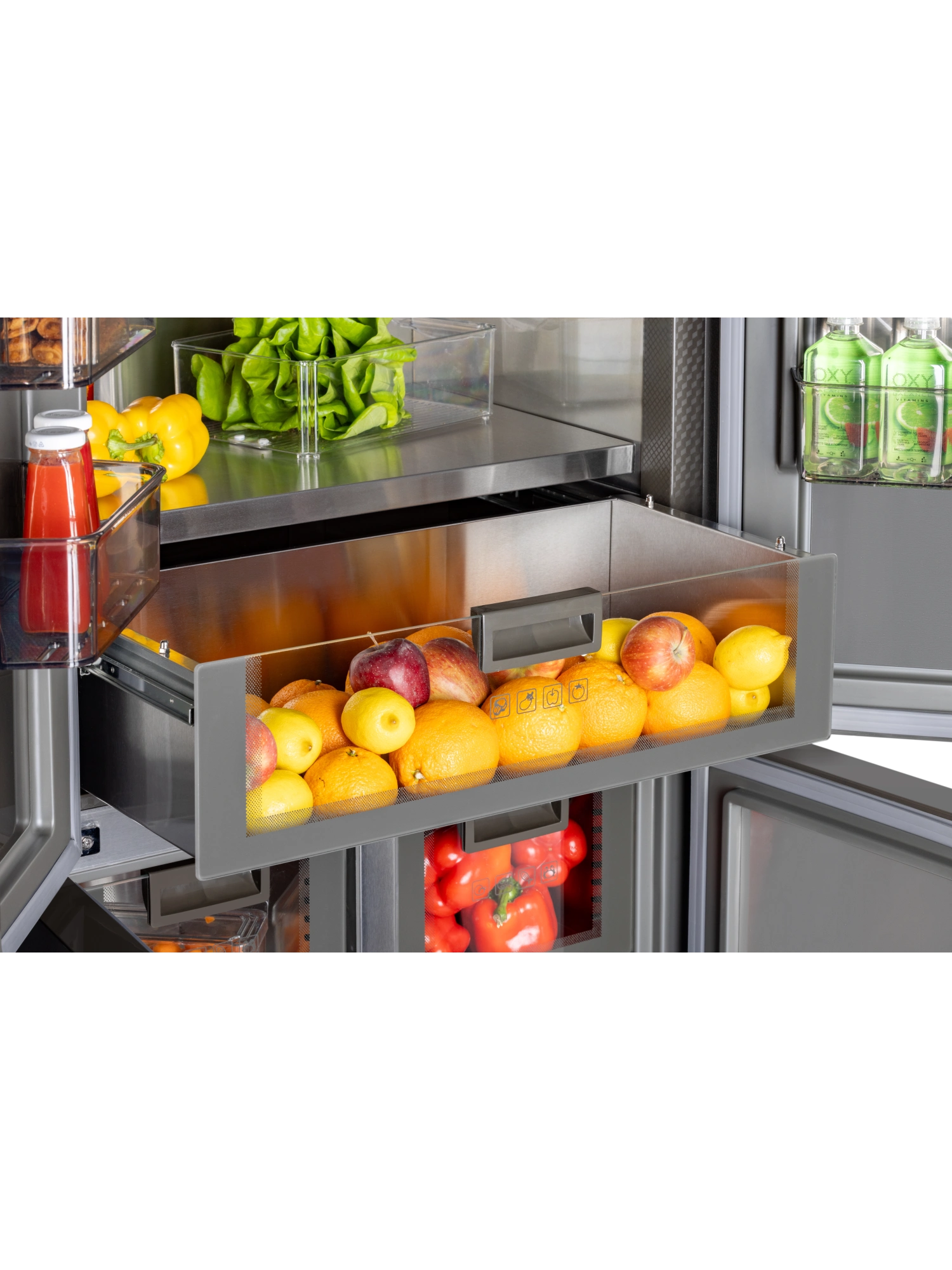  Встраиваемый холодильник HIBERG i-RFQB 550 NFG