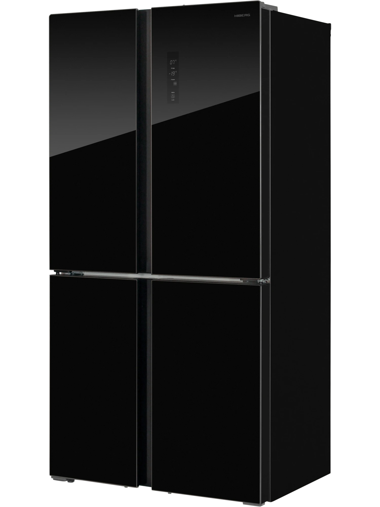  Холодильник HIBERG RFQ-555DX NFGB Inverter