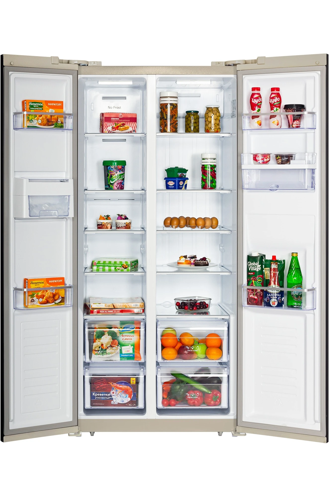  Холодильник HIBERG RFS-484DX NFYm