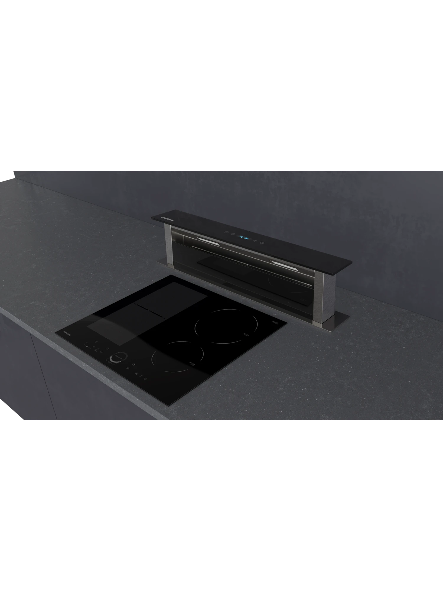  Встраиваемая вытяжка HIBERG VTMF 90100 B