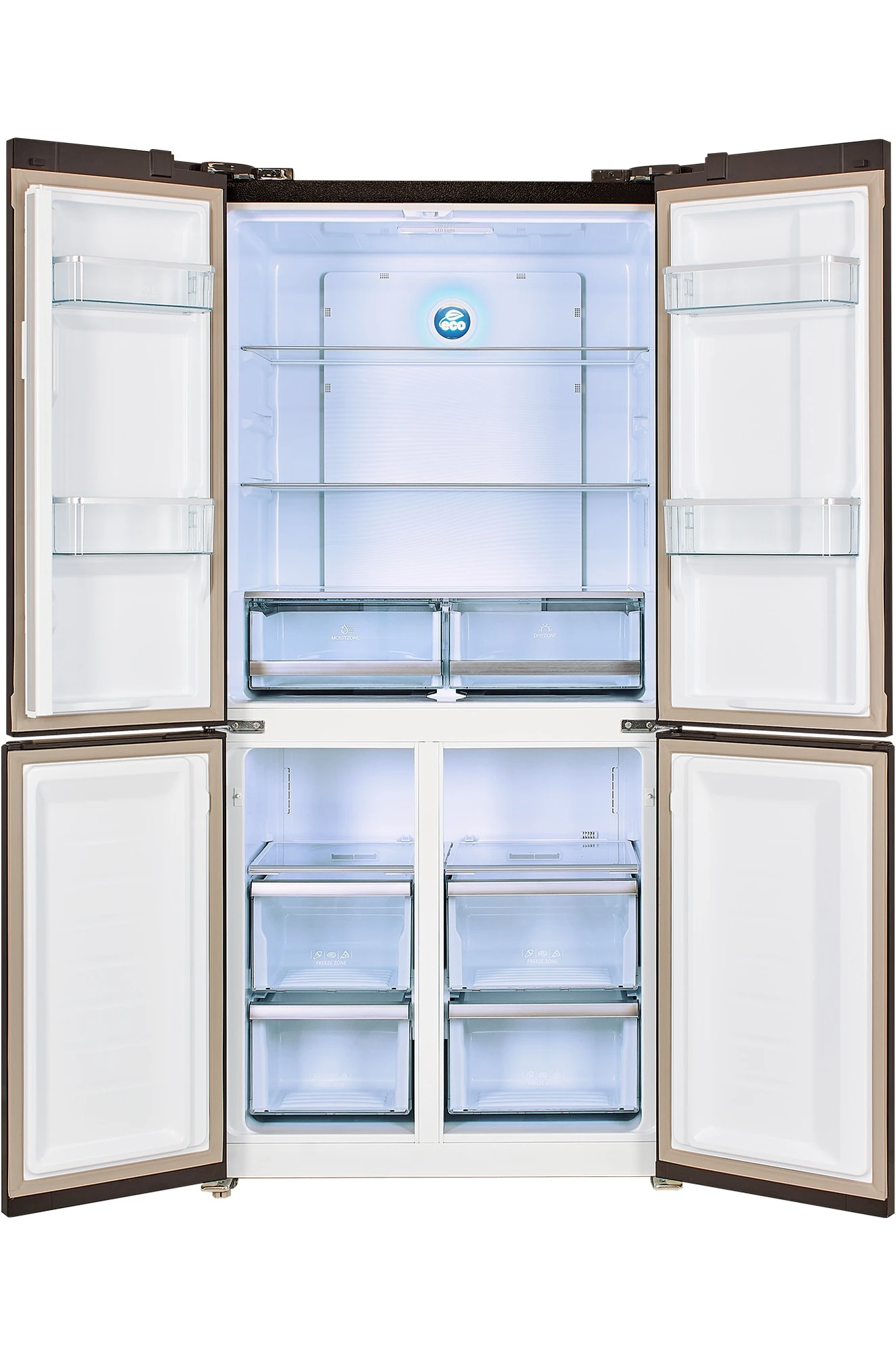  Холодильник HIBERG RFQ-490DX NFGL Inverter