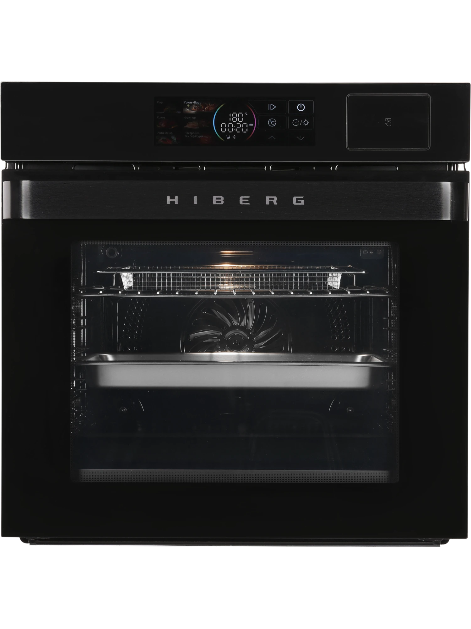 Духовой шкаф HIBERG S-VM 6415 B SMART