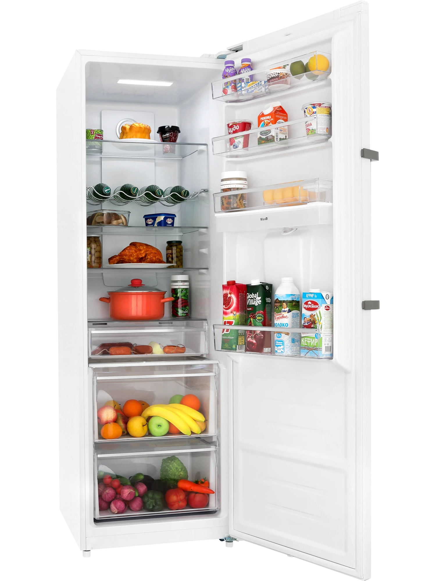  Холодильник HIBERG RF 40DD NFW