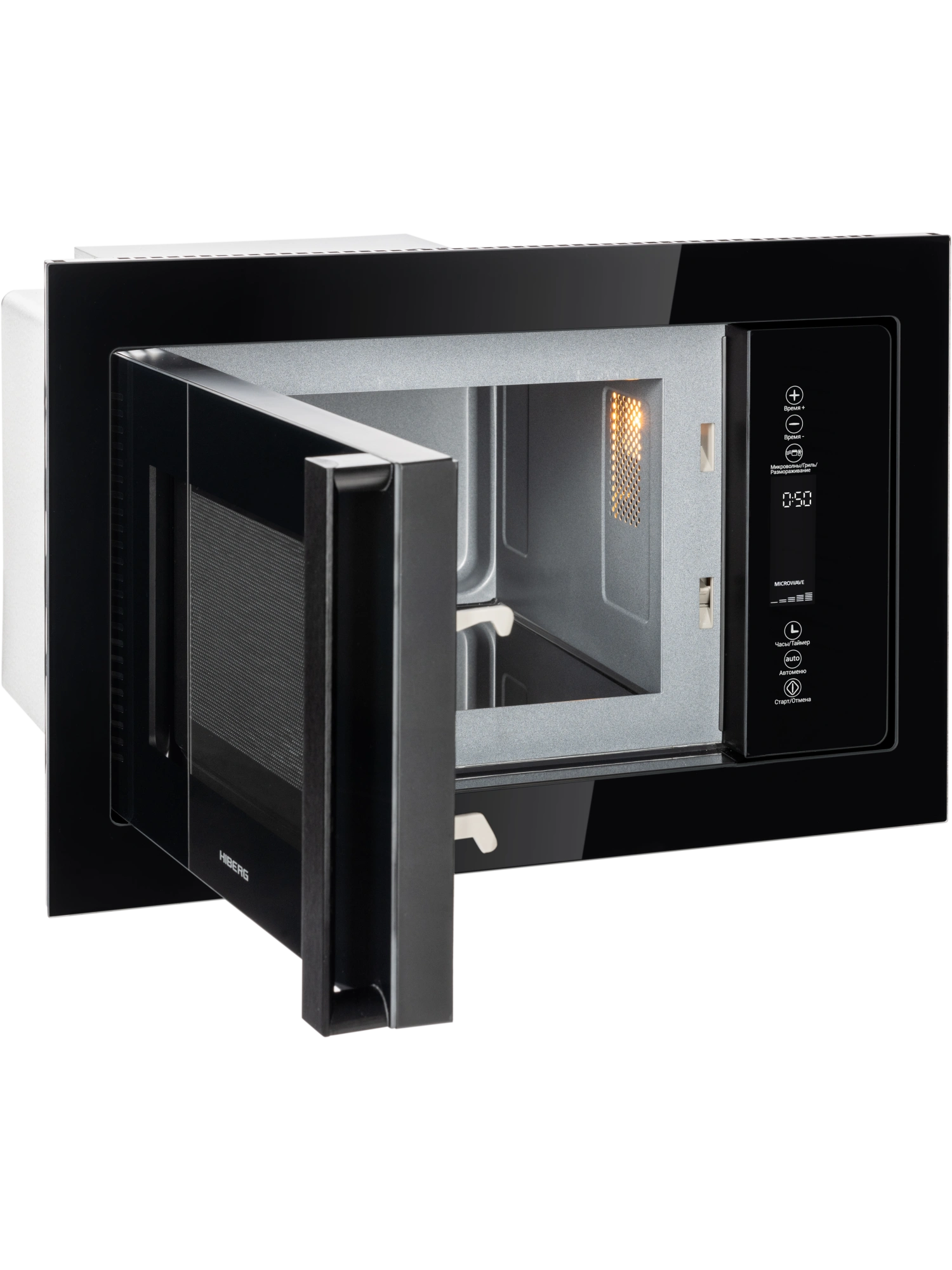  Встраиваемая микроволновая печь HIBERG i-VM 8505 B