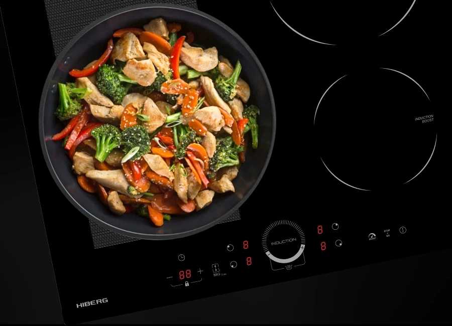 Преимущество Варочная поверхность HIBERG i-MS 4539 B - Автоопределение посуды